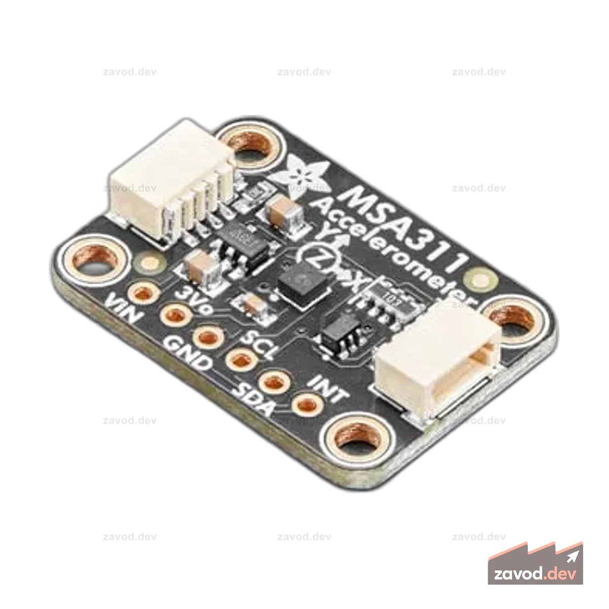Трехосевой акселерометр Adafruit MSA311 - STEMMA QT / Qwiic
