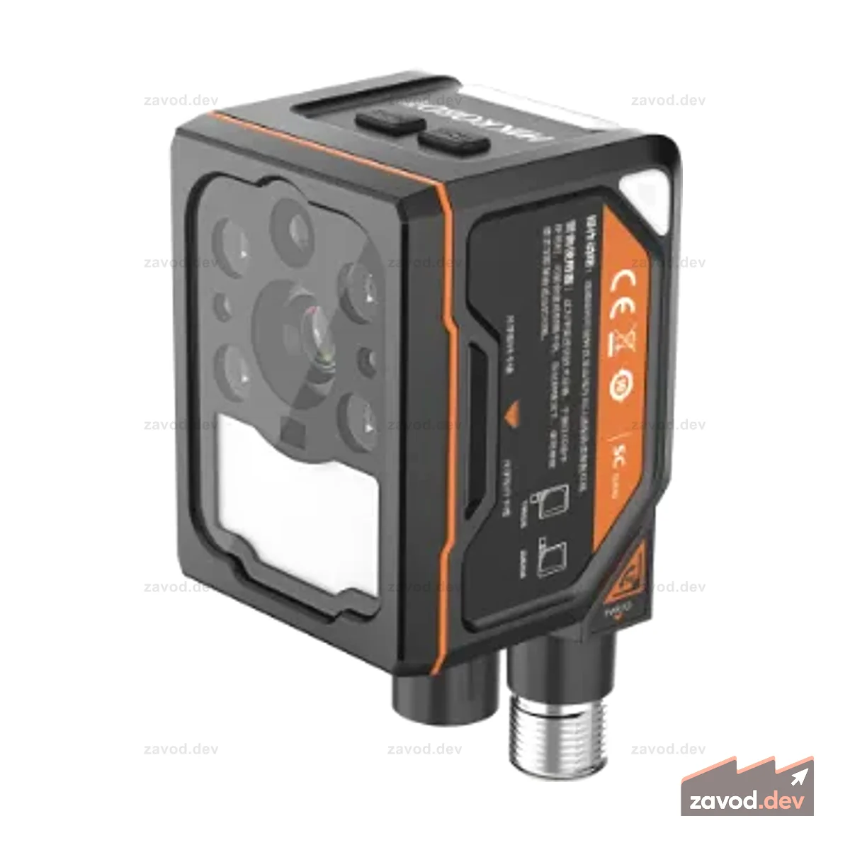 Датчик технического зрения серии SC3000X5MPЦветФокусное расстояние 12 мм
Ключевая особенность