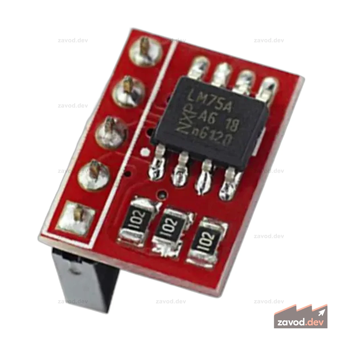 LM75A Датчик температуры I2C Модуль платы разработки интерфейса для Raspberry Pi