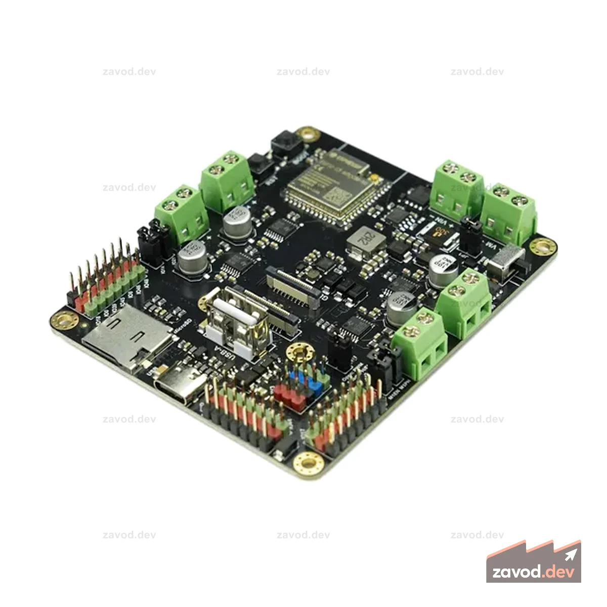 Плата для разработки робота Romeo ESP32-S3 (WiFi, Bluetooth и AI)
Модель
