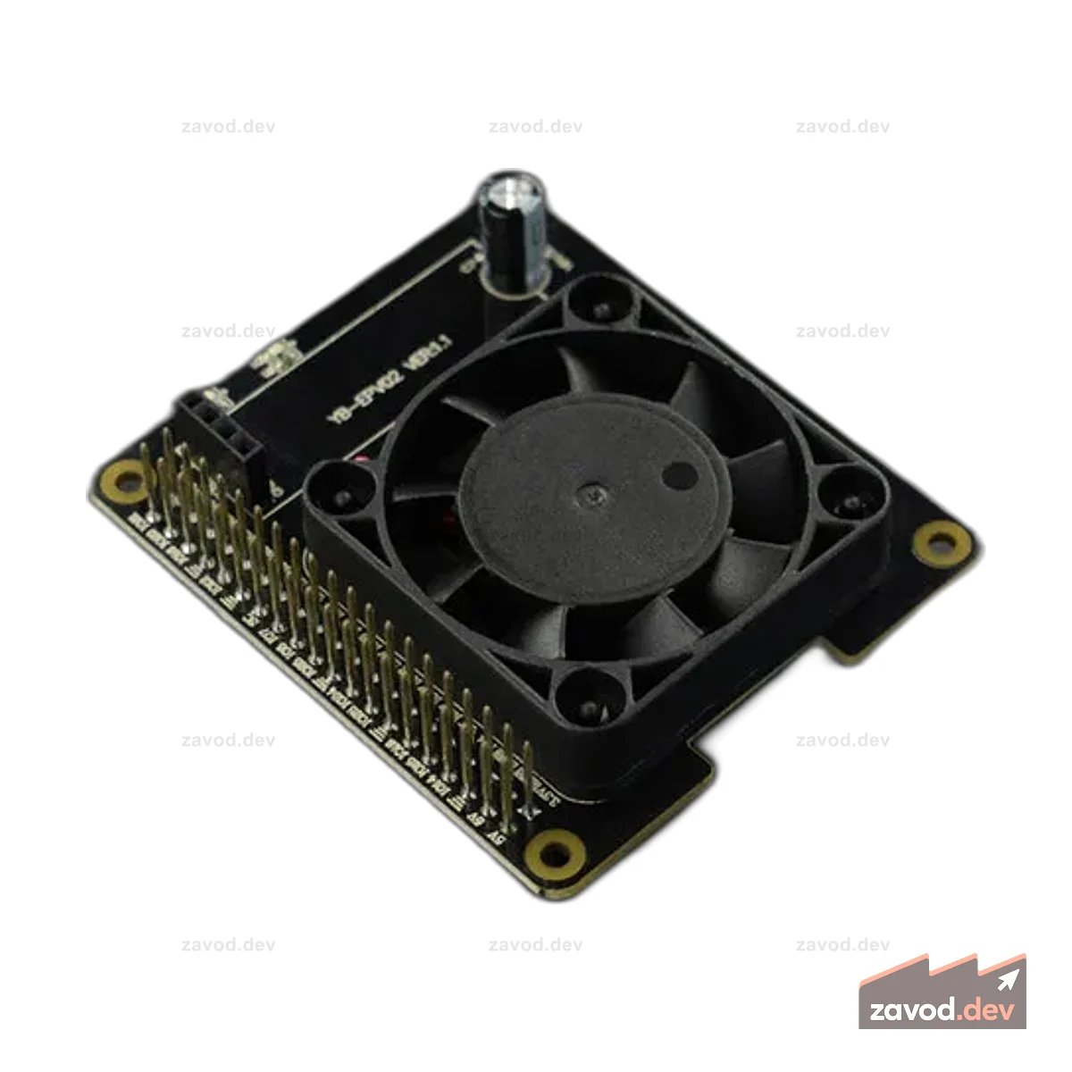 Умная охлаждающая шапочка для Raspberry Pi 4B