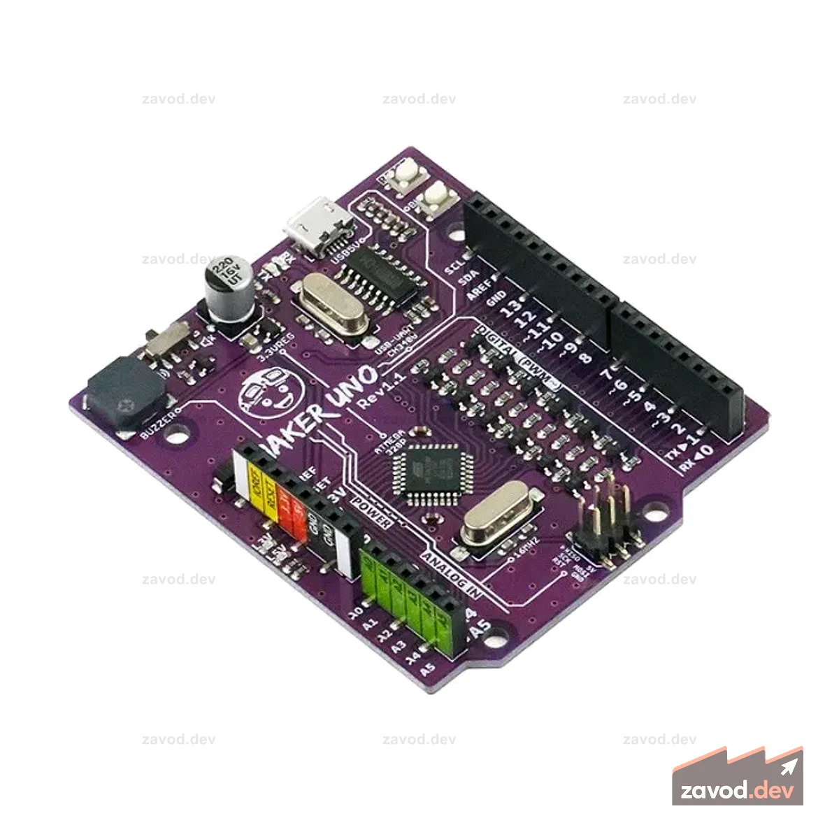 Плата микроконтроллера Cytron Maker UNO для Arduino Education