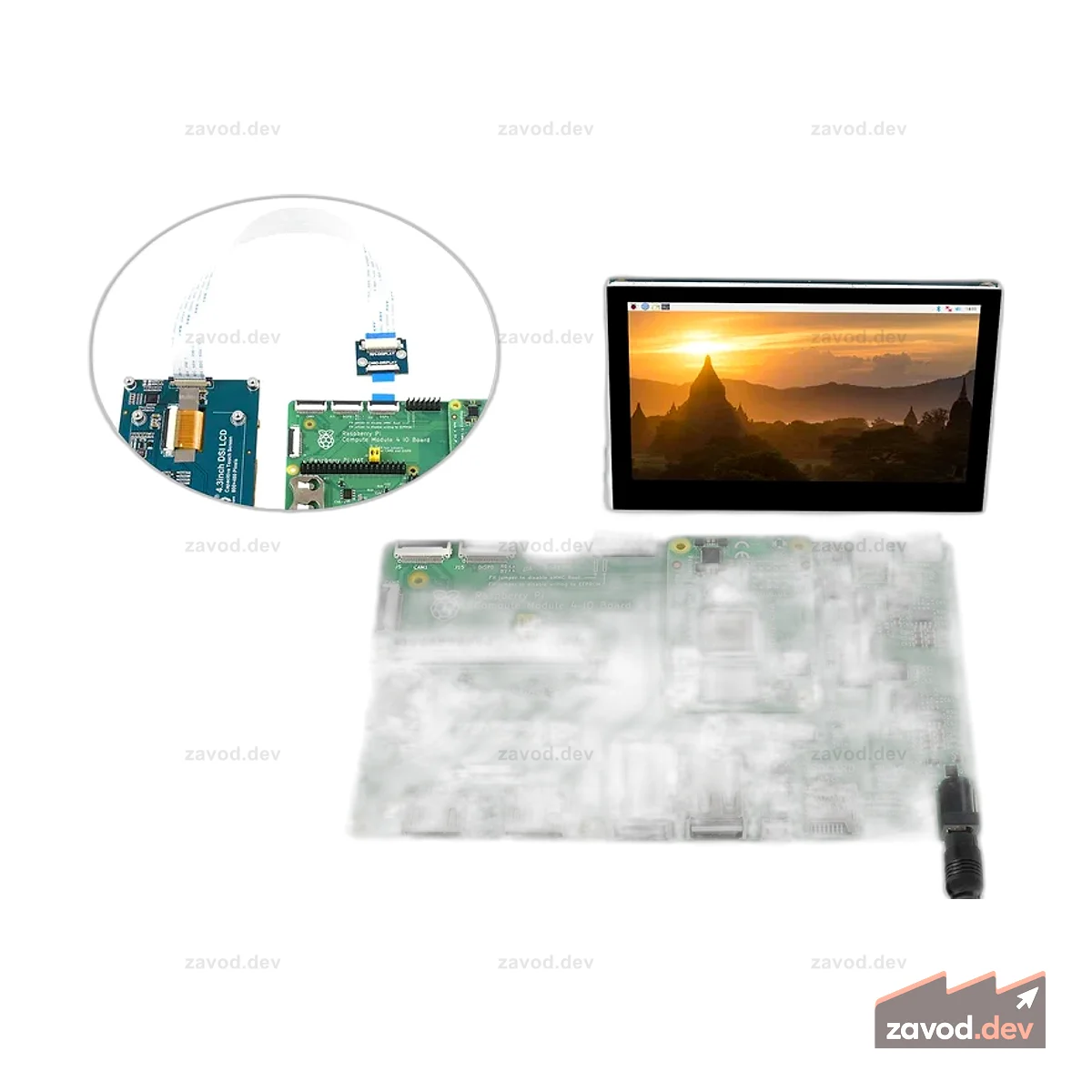 Waveshare 19134 - CM-DSI-ADAPTER