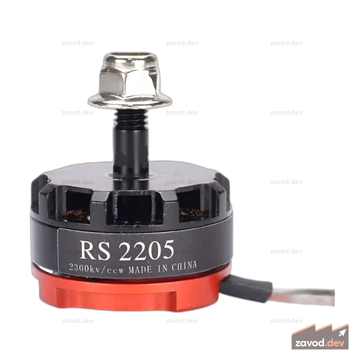 RS2205 2300KV Бесщеточный двигатель постоянного тока для дрона (вращение против часовой стрелки)
