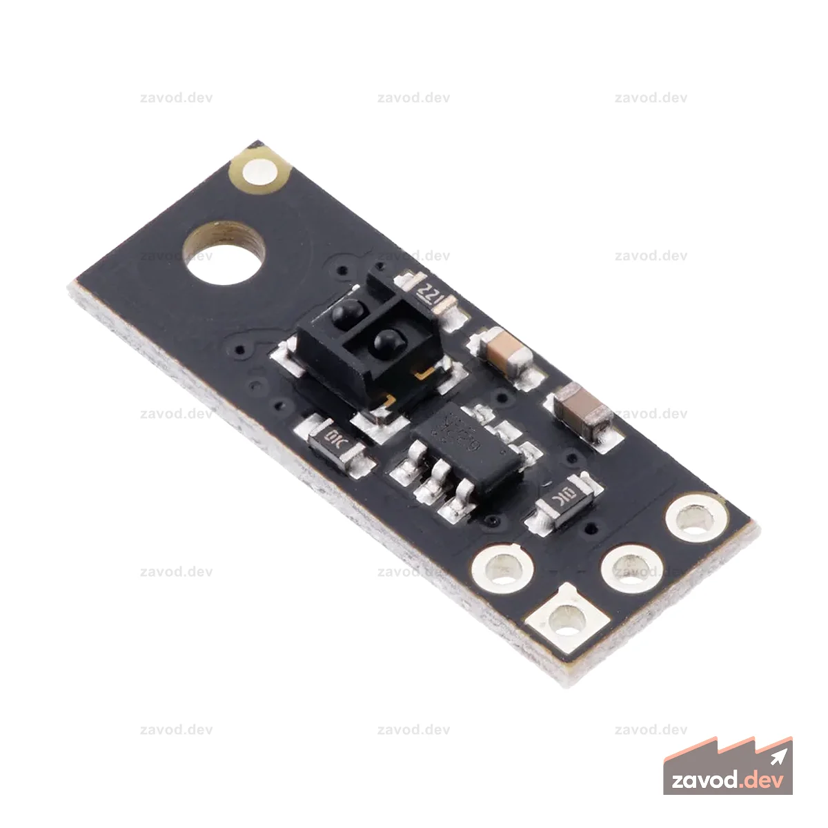 QTRXL-MD-01RC Датчик отражения: 1 канал, ширина 7,5 мм, RC-выход, большой радиус действия