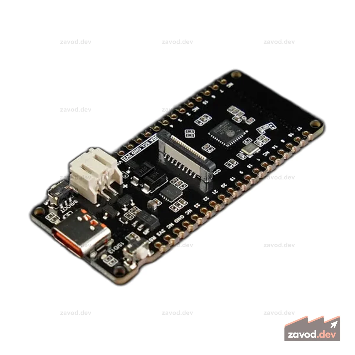 Плата для разработки FireBeetle 2 ESP32 C6 IoT (поддерживает Wi-Fi 6, Bluetooth 5, питание от солнечной батареи)