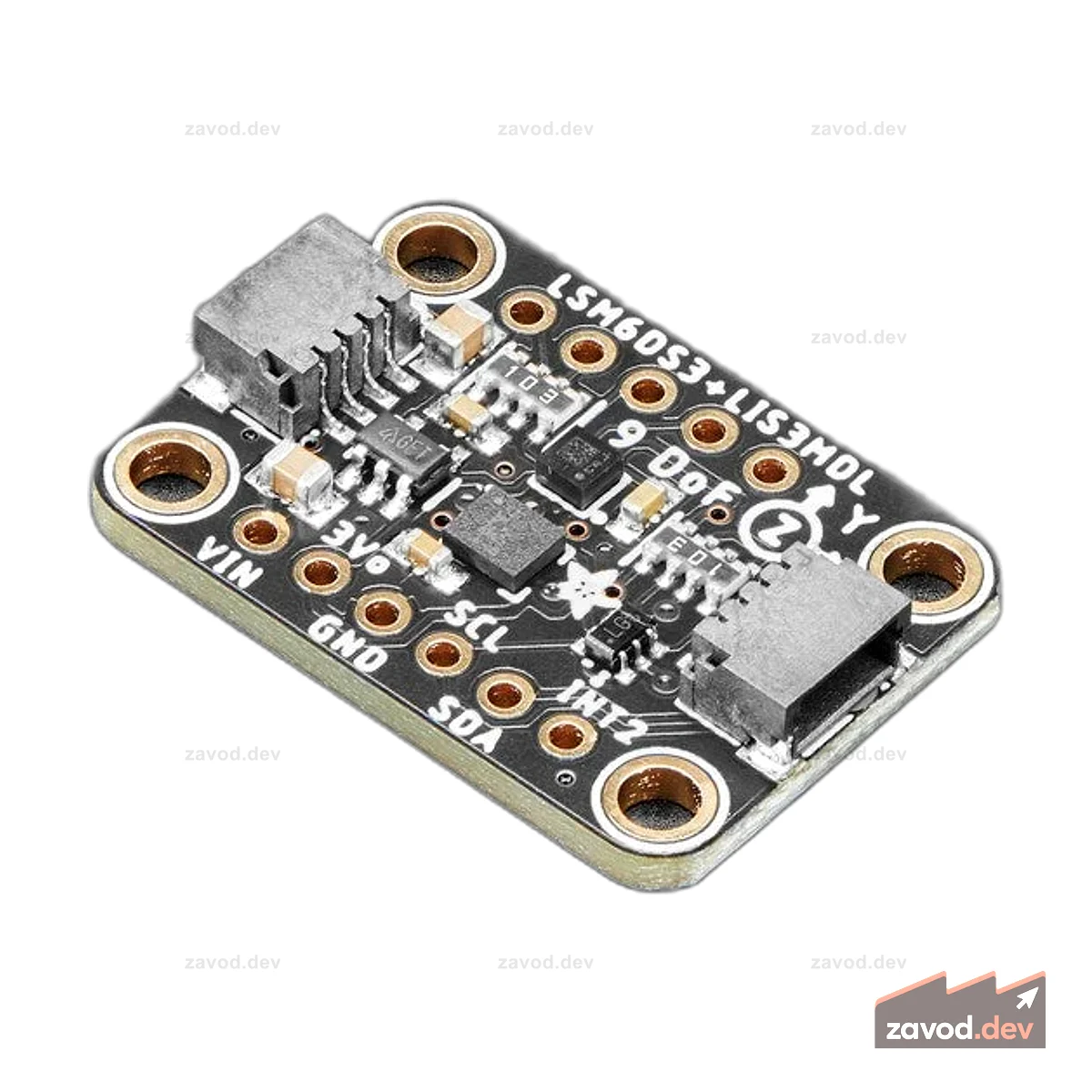 STEMMA QT/Qwiic LSM6DS3TR-C + LIS3MDL 9 IMU
