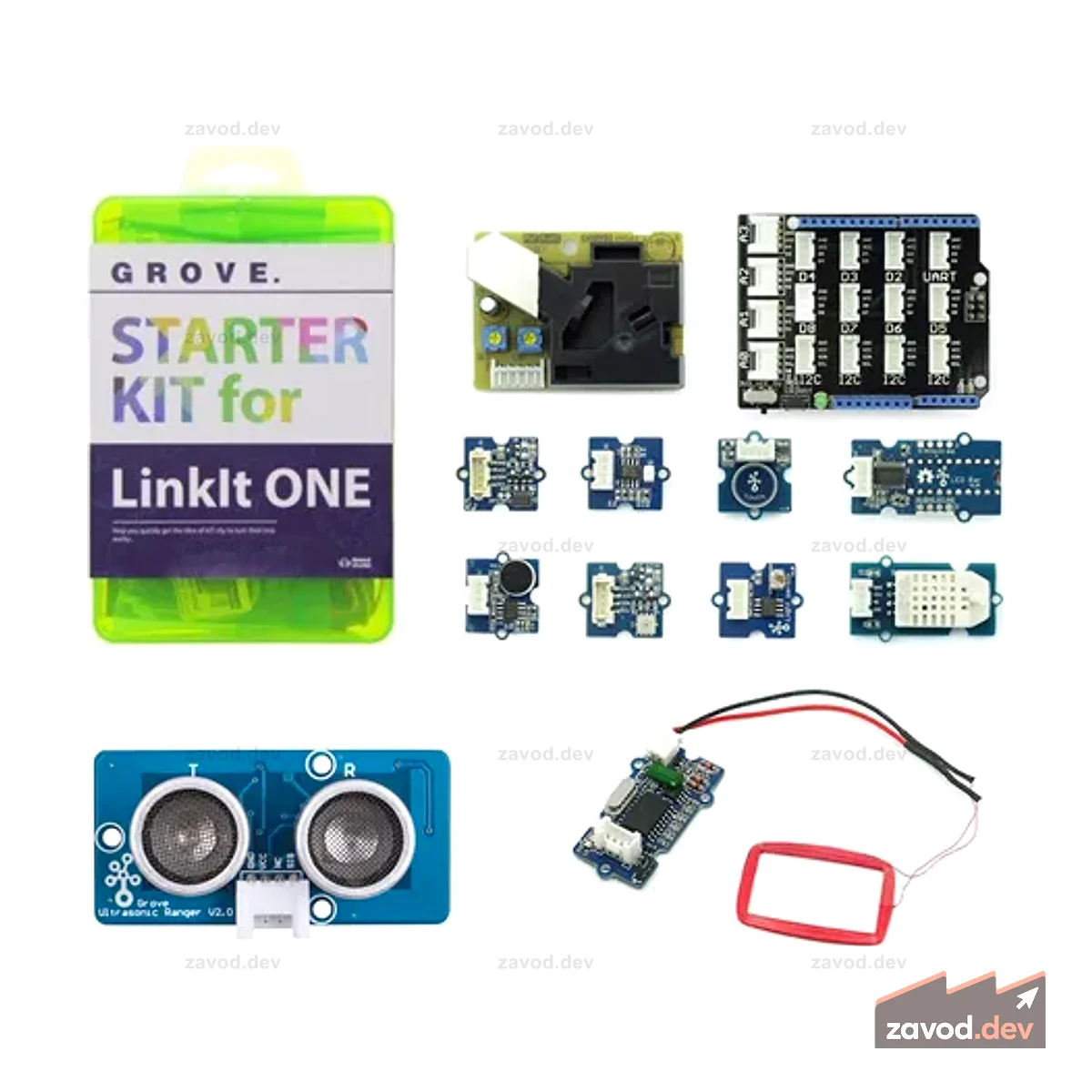 Умная система Интернета вещей для мусора с использованием LinkIt ONE и RFID