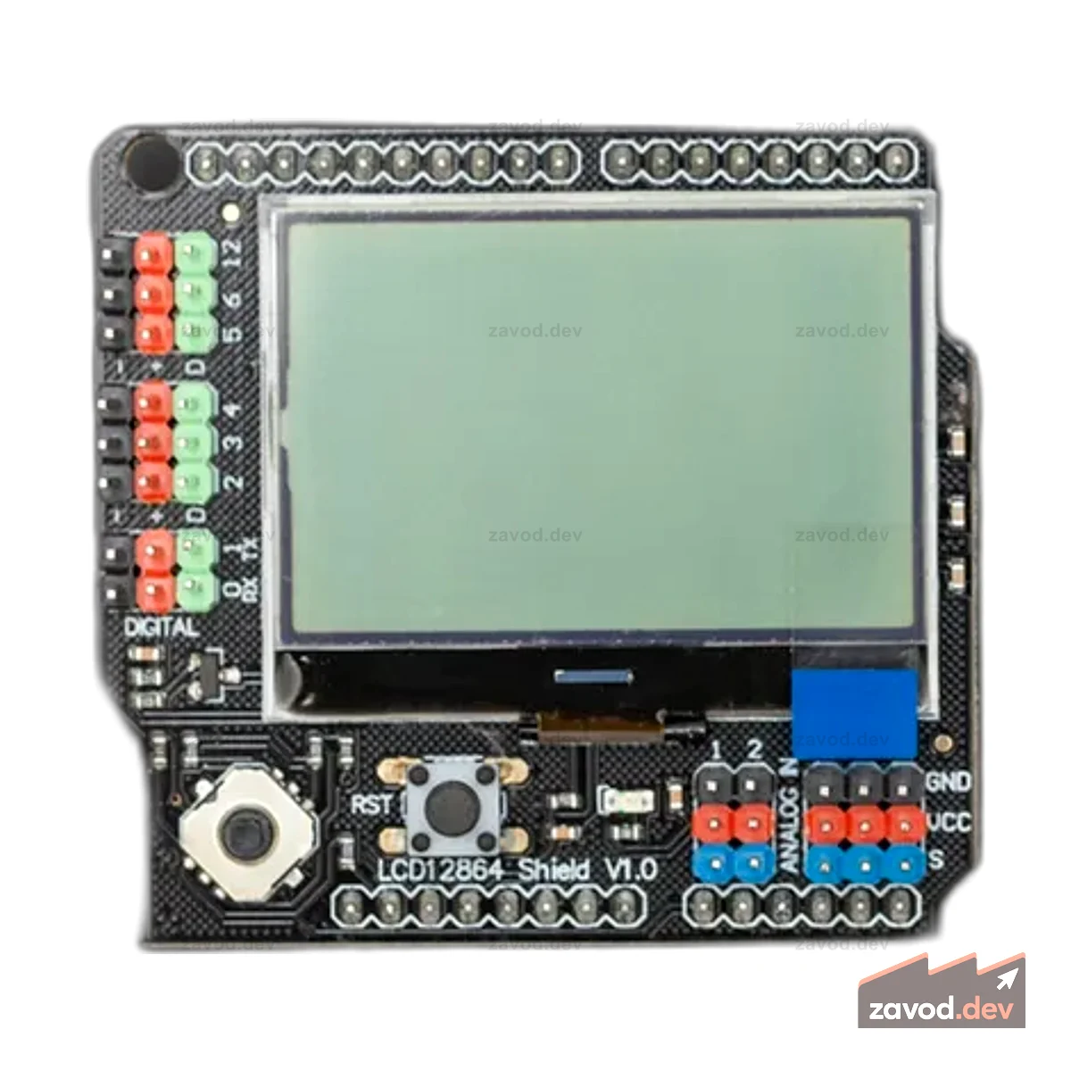LCD12864 Шилд для Arduino