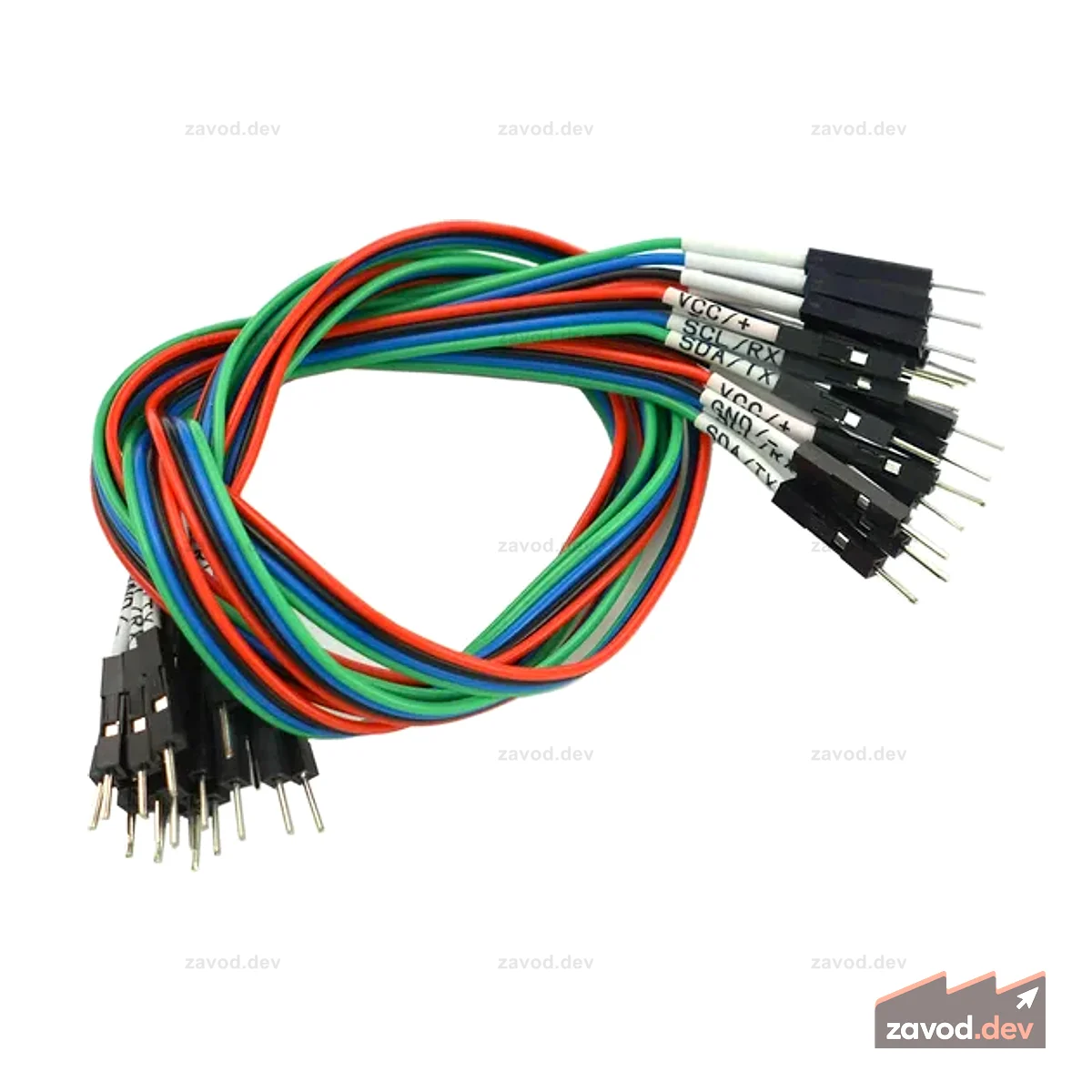Gravity: 4PIN M/M DuPont Line с биркой (30 см, 5 шт. в упаковке)