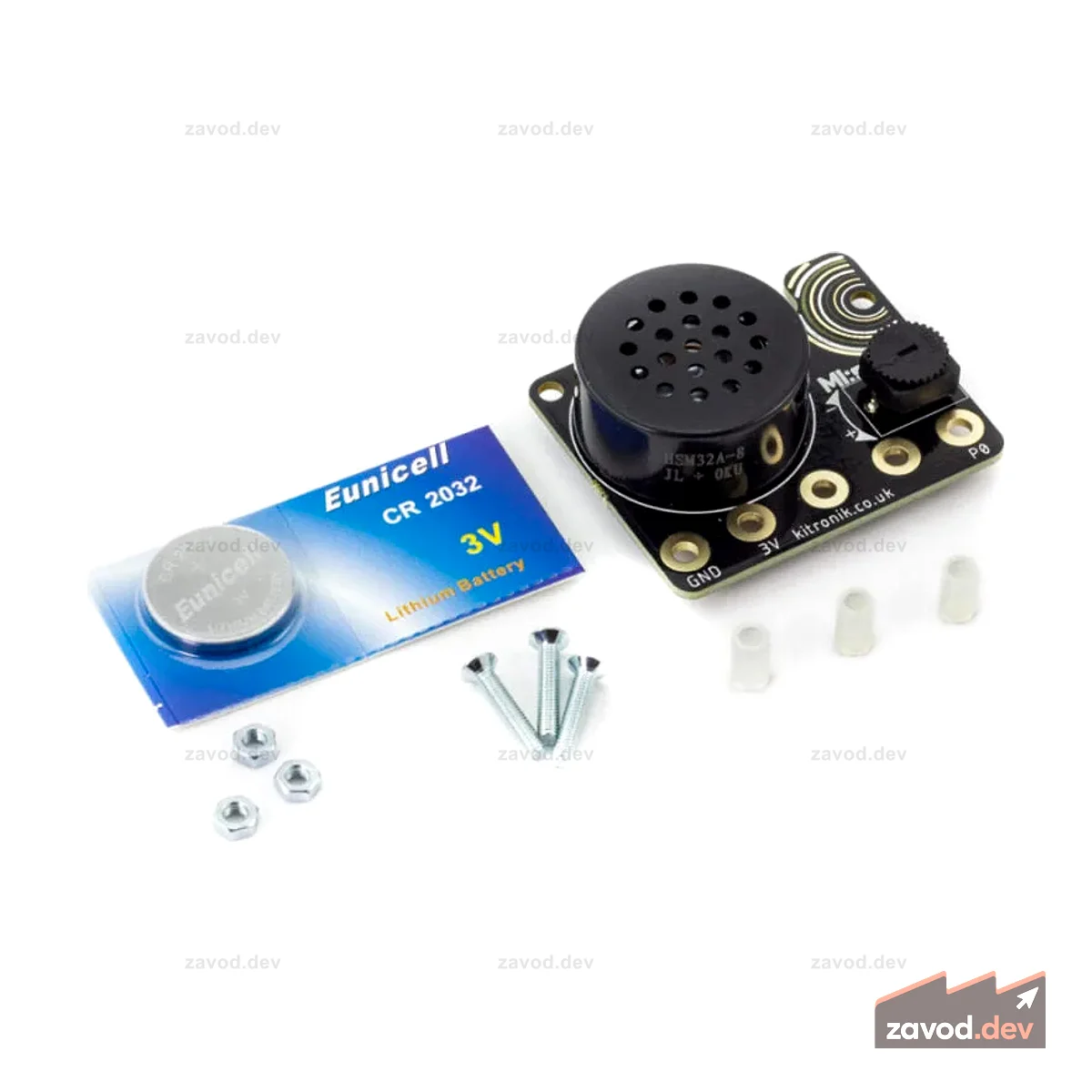 Kitronik MI:sound Акустическая плата для BBC micro:bit V2
