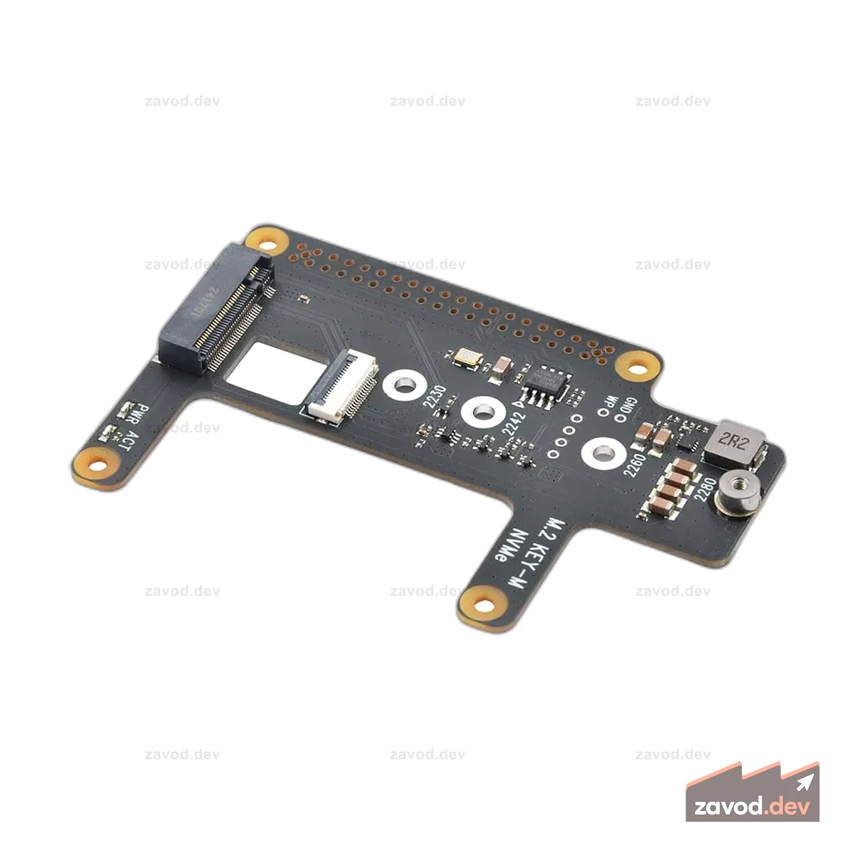 Дополнение SupTronics X1015 NVMe для Raspberry Pi 5