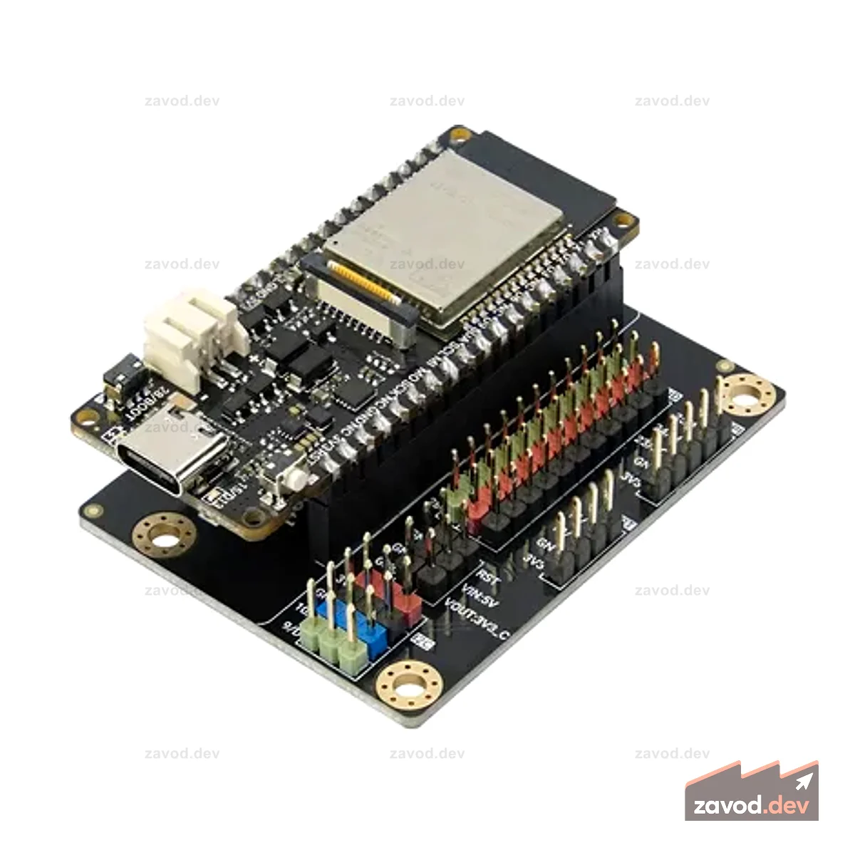 Комплект расширения ввода-вывода FireBeetle 2 ESP32-C5: поддержка Интернета вещей нового поколения