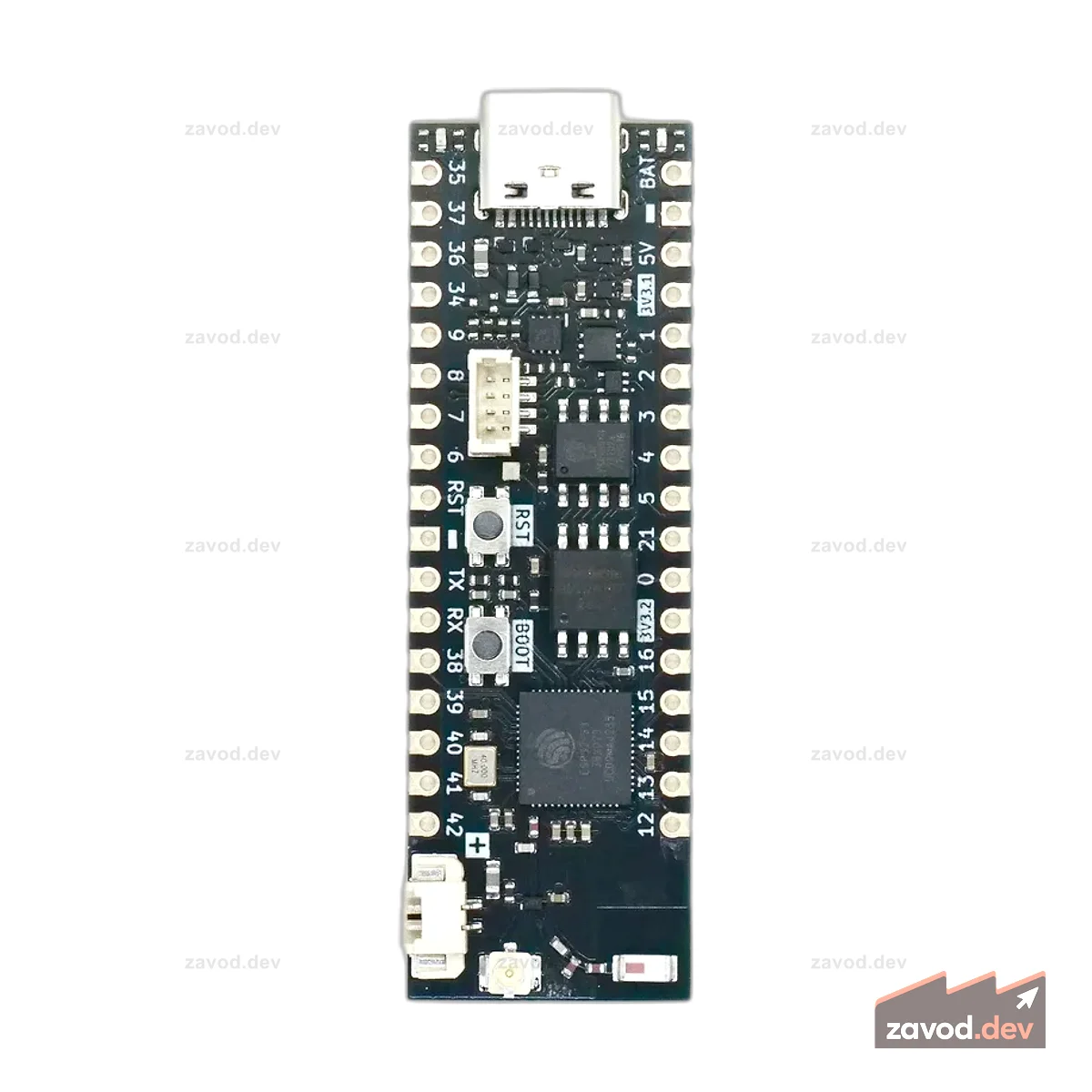 ProS3[D] — плата разработчика ESP32-S3 с двойной антенной