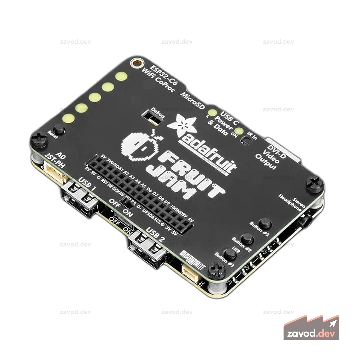 Adafruit Fruit Jam - Мини-компьютер RP2350