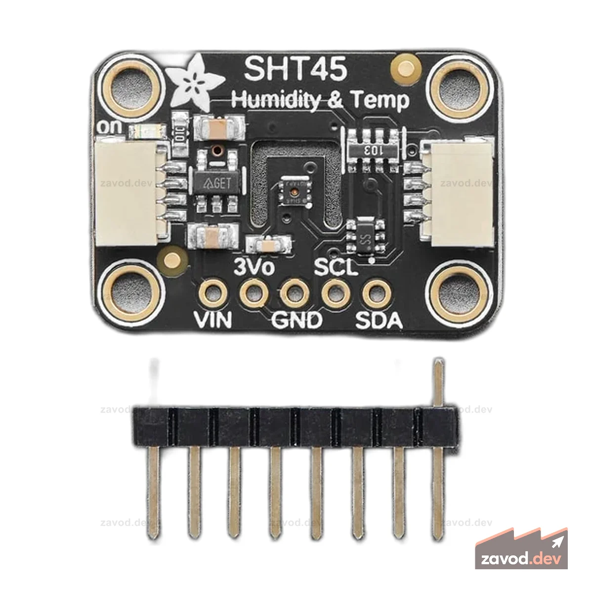 Прецизионный датчик температуры и влажности Adafruit Sensirion SHT45 STEMMA QT / Qwiic