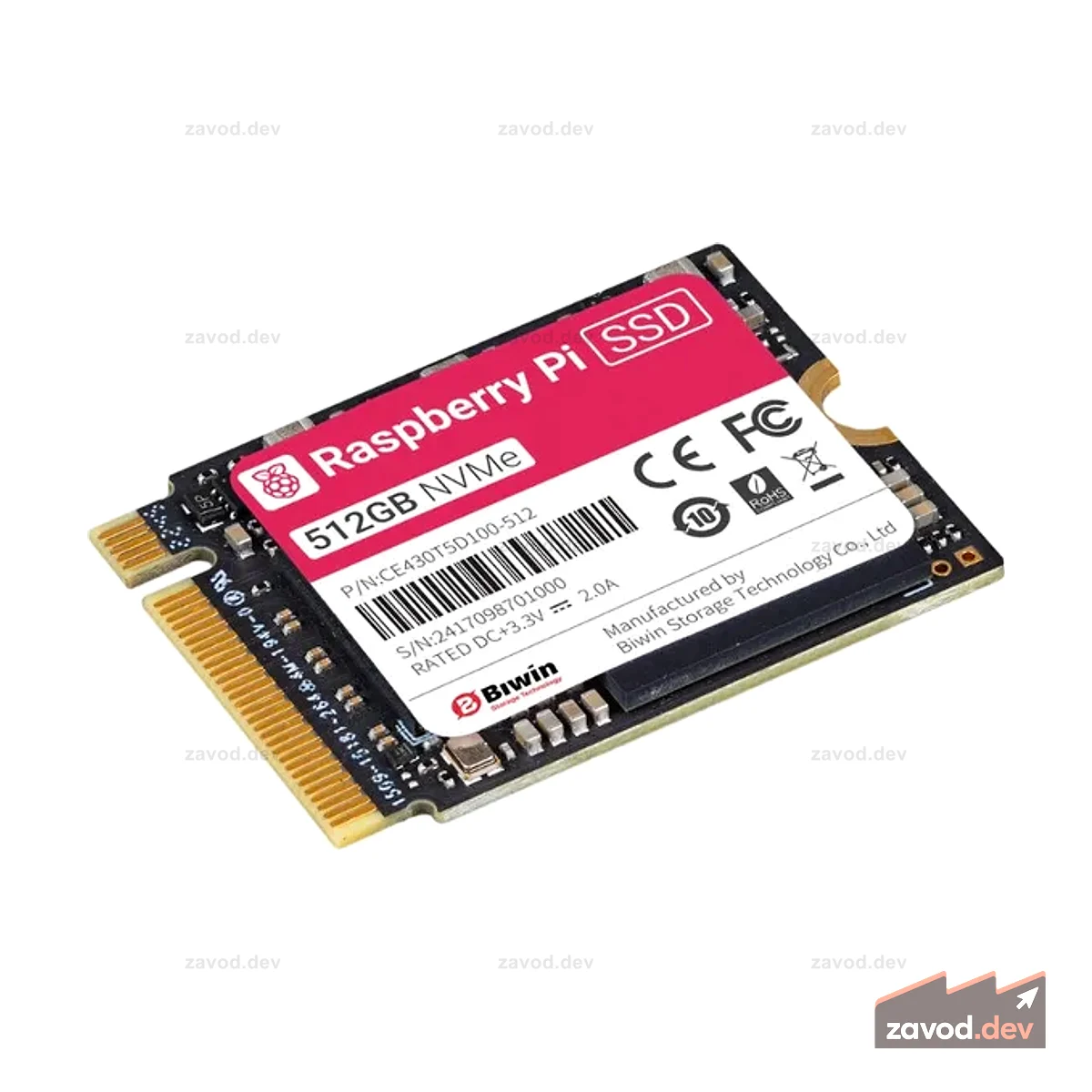Raspberry Pi SSD 512GB