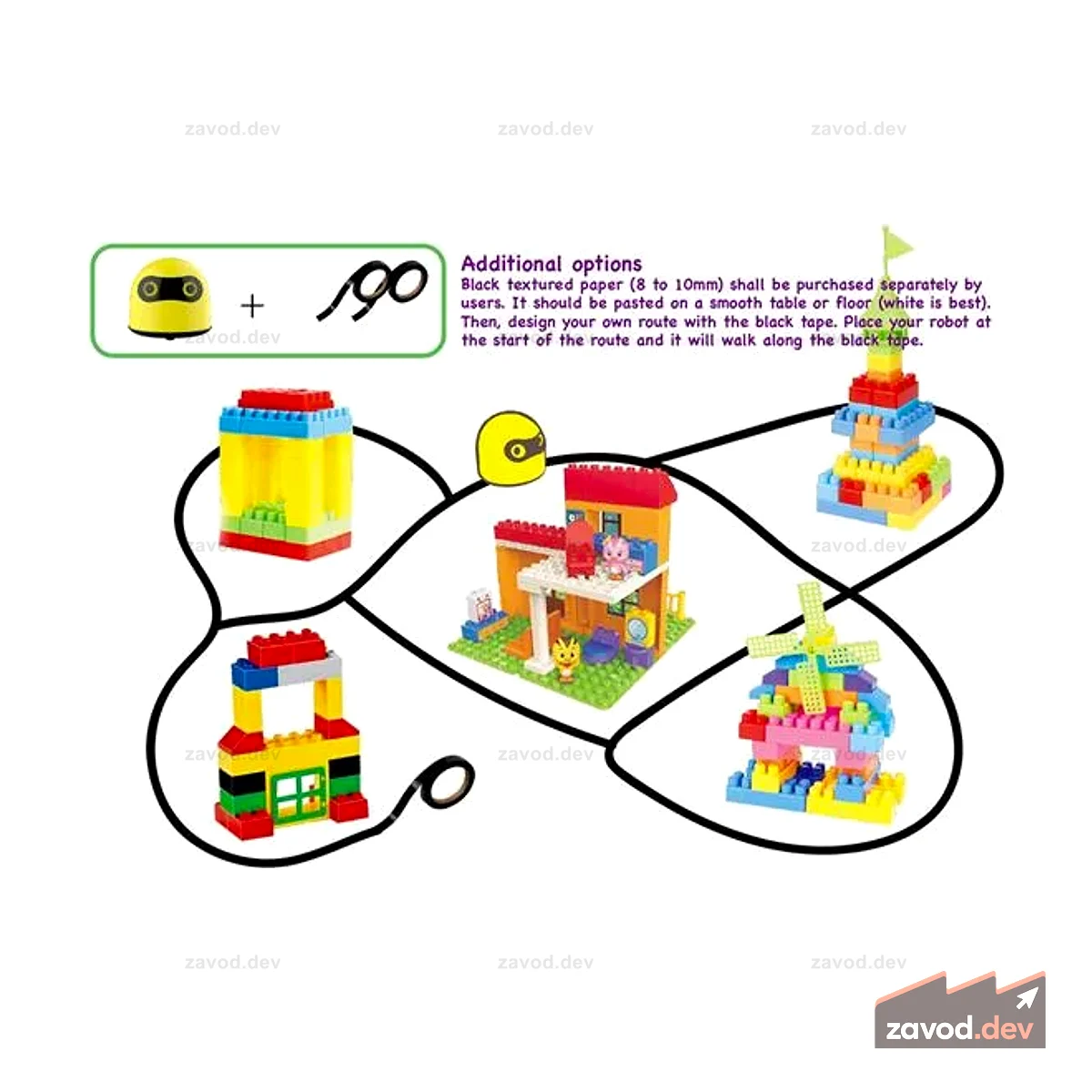 EDU-TOY PRE-PROGRAMMED ROBOT KIT