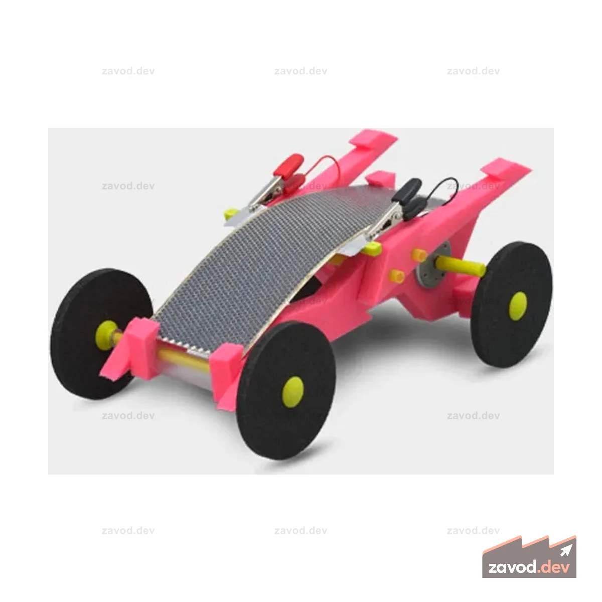 Комплект Volta Racers Solar для автомобиля - Розовый