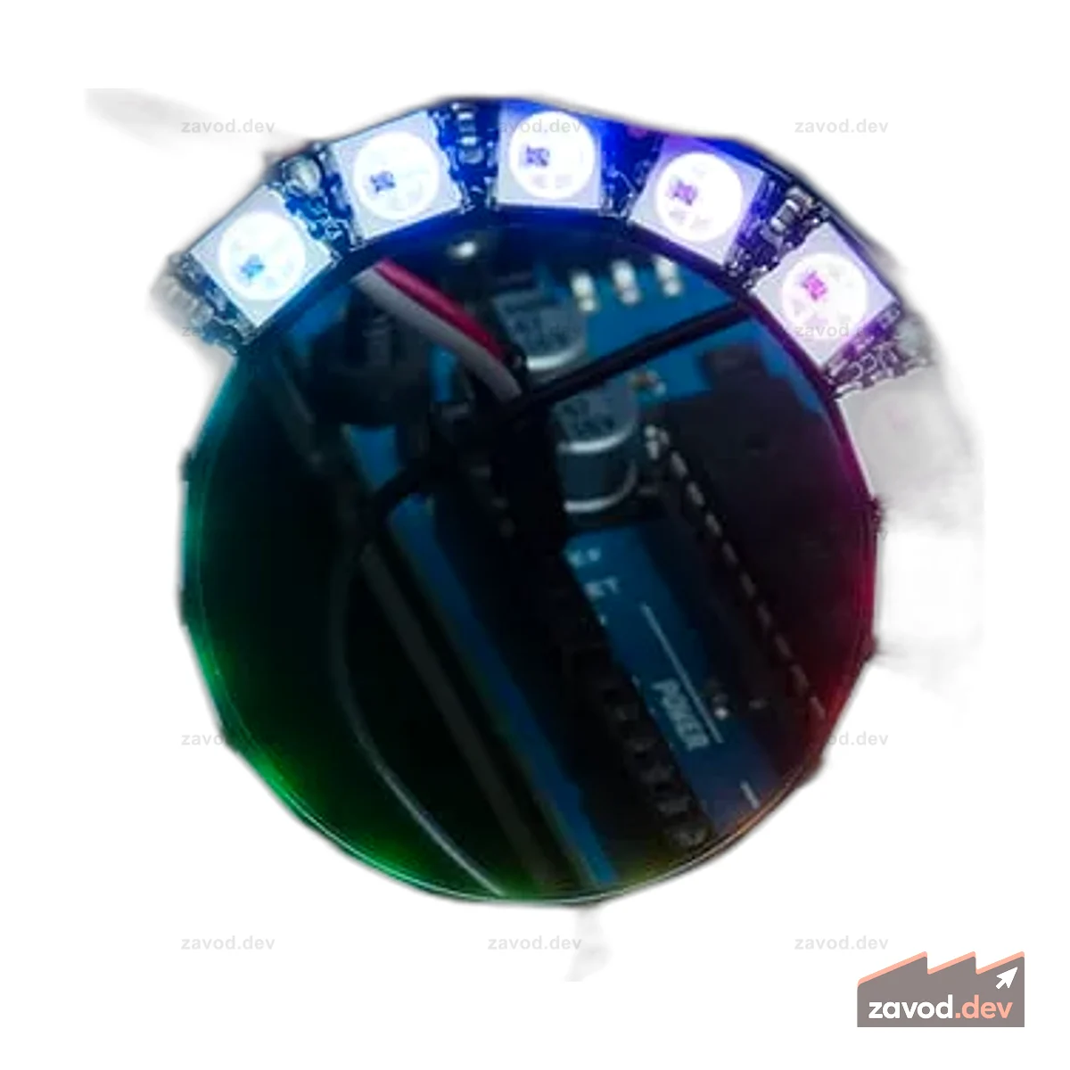 NeoPixel Ring - 16 x 5050 RGB светодиодов со встроенными драйверами