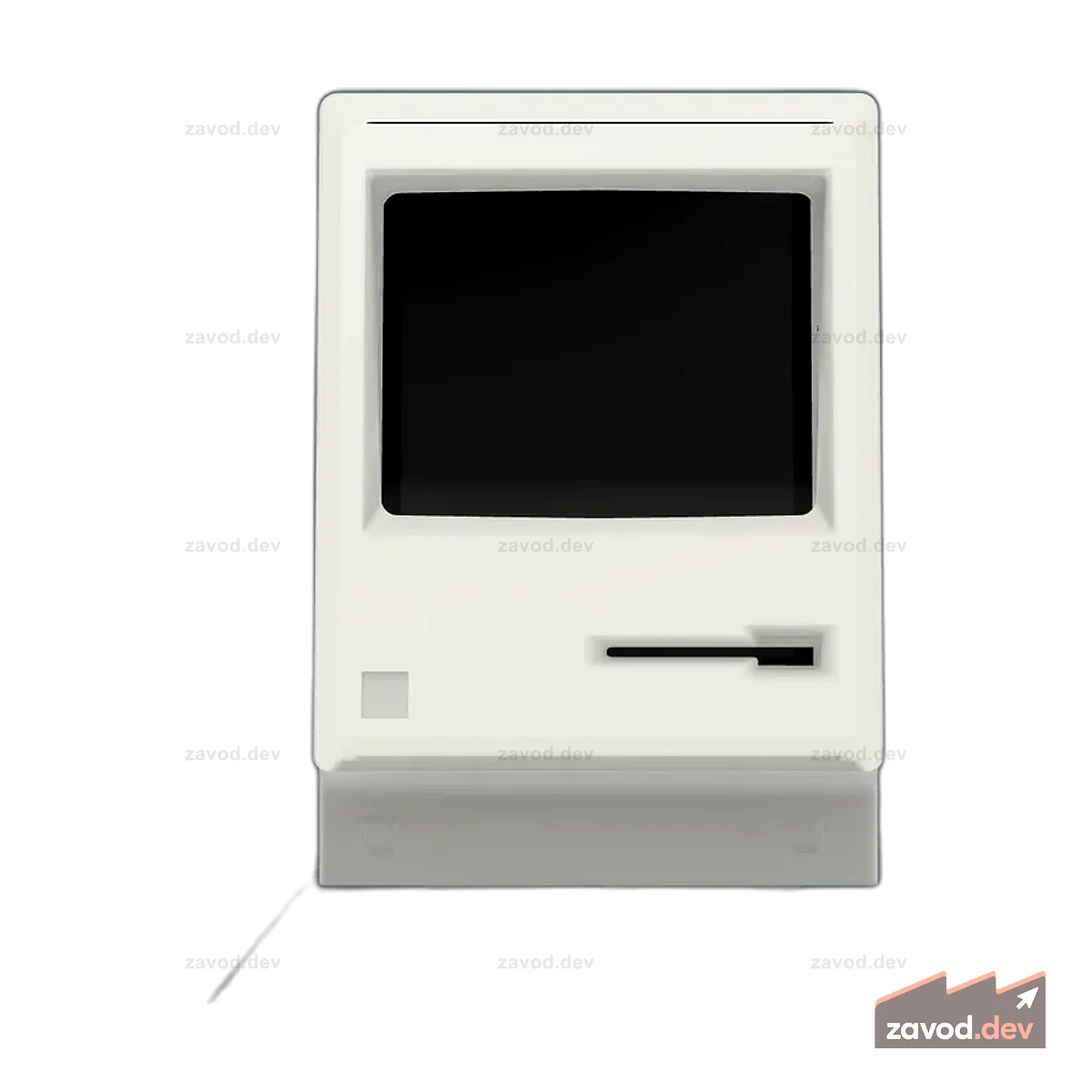 RP2040 Миниатюрный компьютер Macintosh