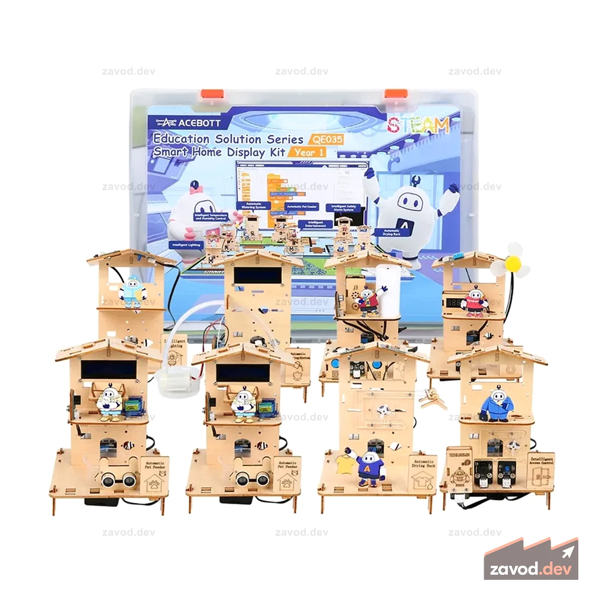 ACEBOTT QE035 Комплект дисплея для умного дома IOT для STEM-образования — 1 год