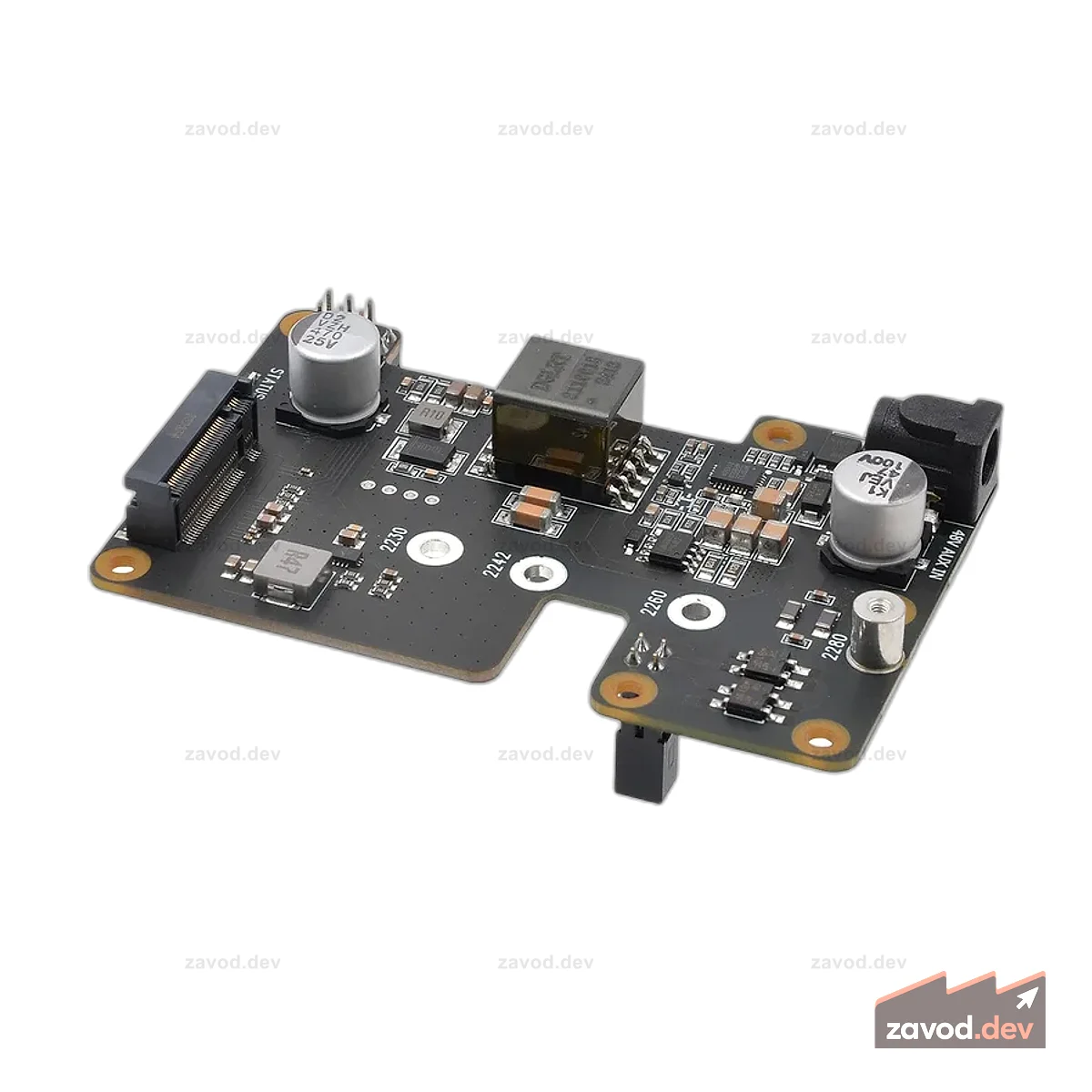 Дополнение SupTronics X1012 NVMe + PoE для Raspberry Pi 5