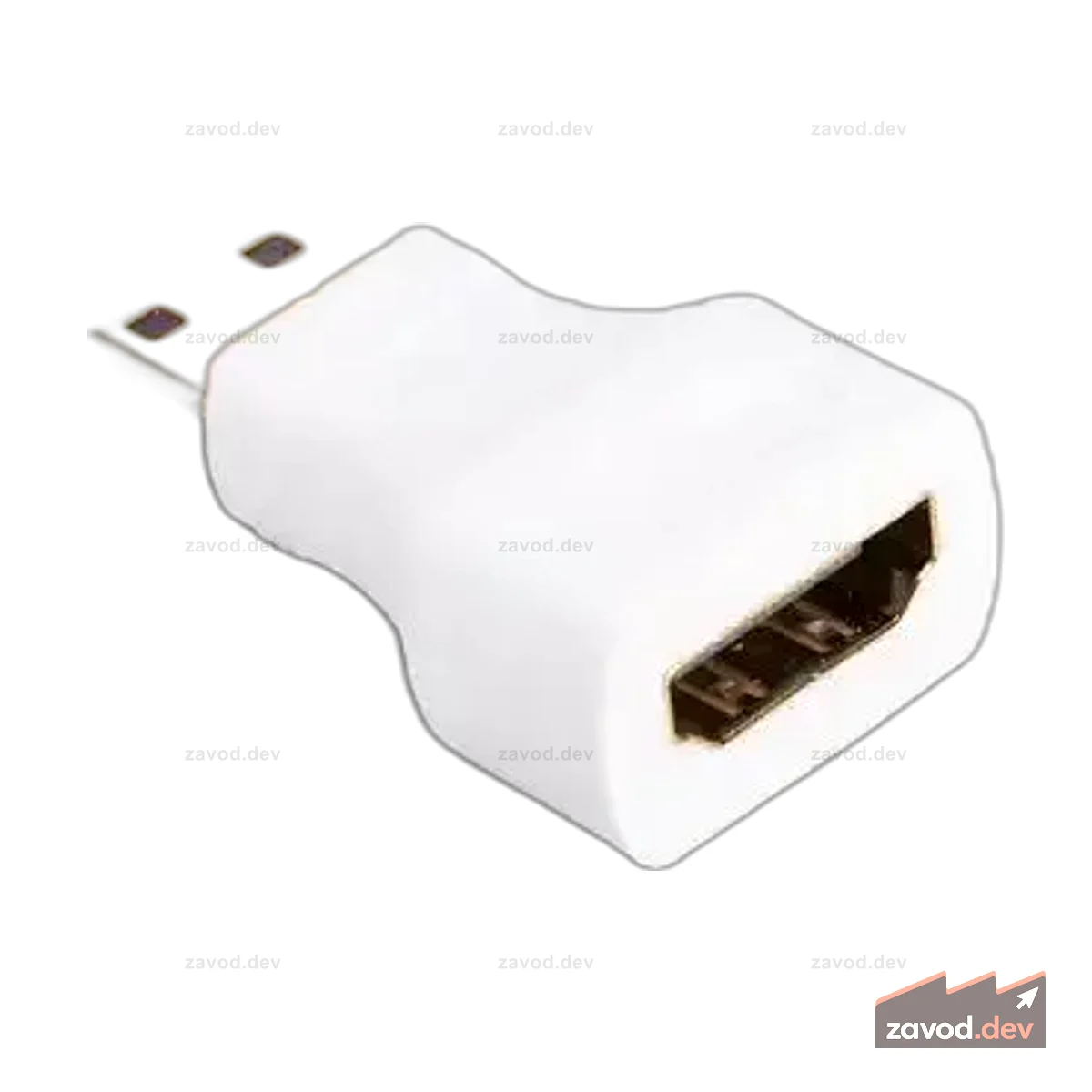 Адаптер Raspberry Pi® Mini HDMI «папа» — «мама» HDMI