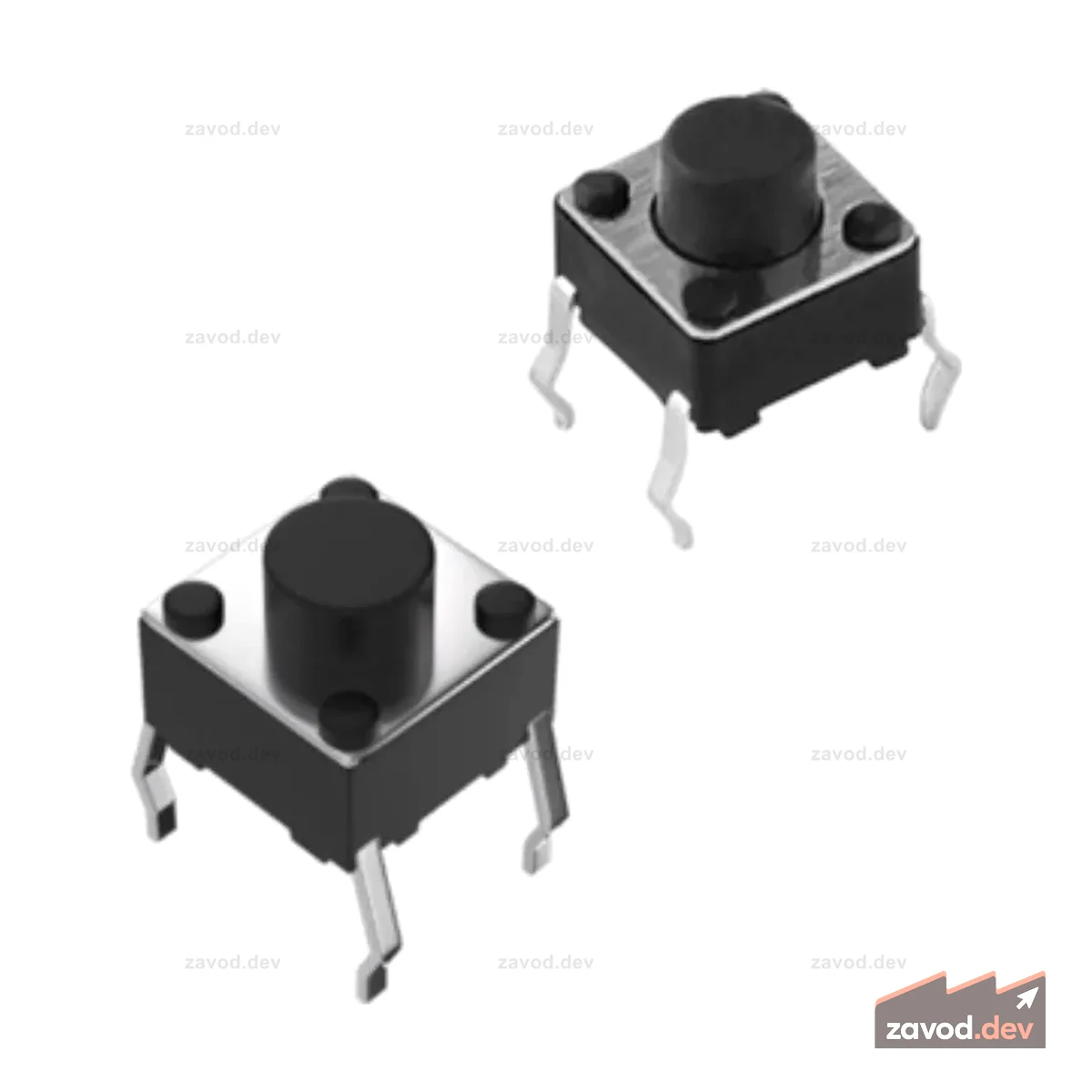 Тактовый переключатель ТК-045С 4,5х4,5мм