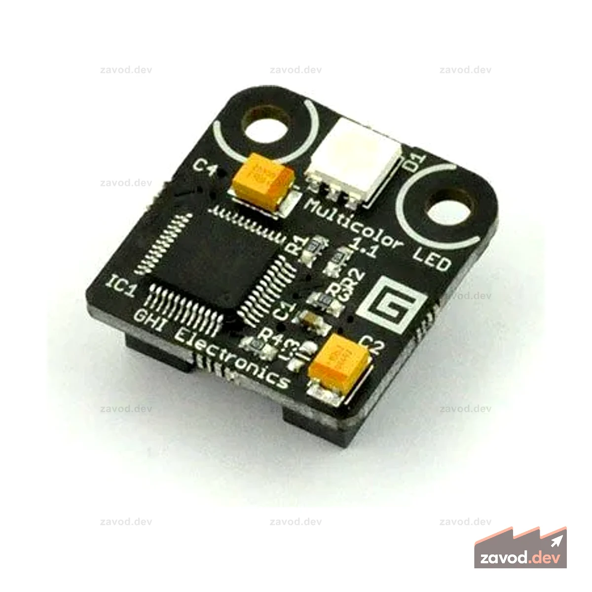 Интеллектуальный многоцветный светодиодный модуль — совместимость с .NET Gadgeteer