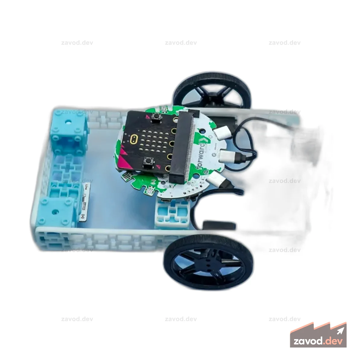 Комплект для электромобиля с Microbit v2