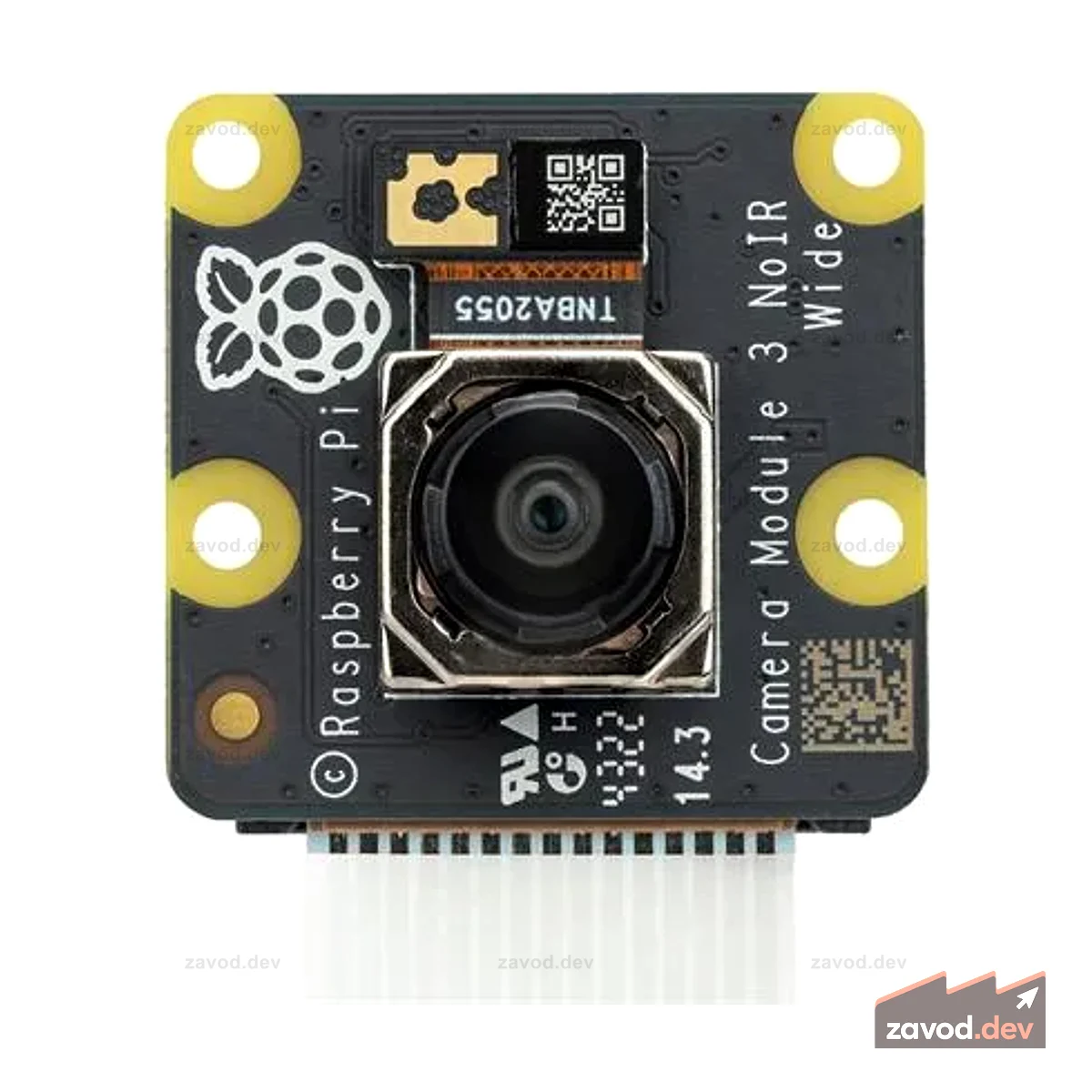 RASPBERRY PI CAM MODULE 3W NOIR