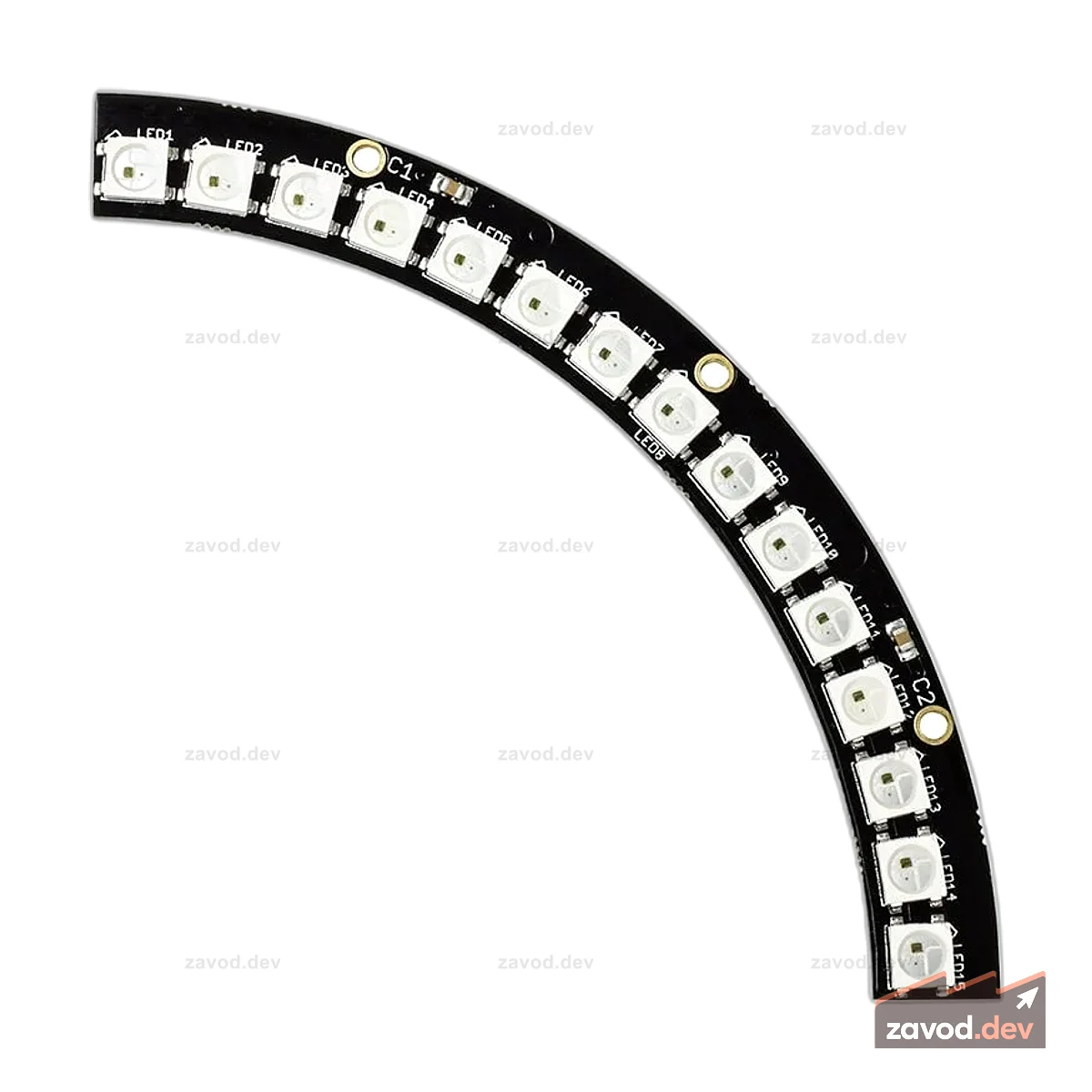 Kitronik ZIP Arc - 15 светодиодов ZIP