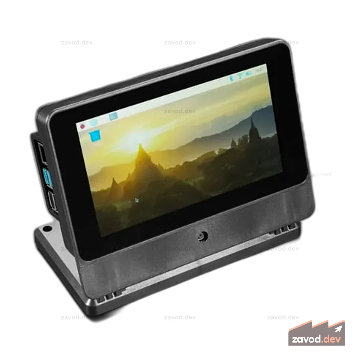 SmartiPi Touch Pro для Raspberry Pi и официальный 7-дюймовый дисплей