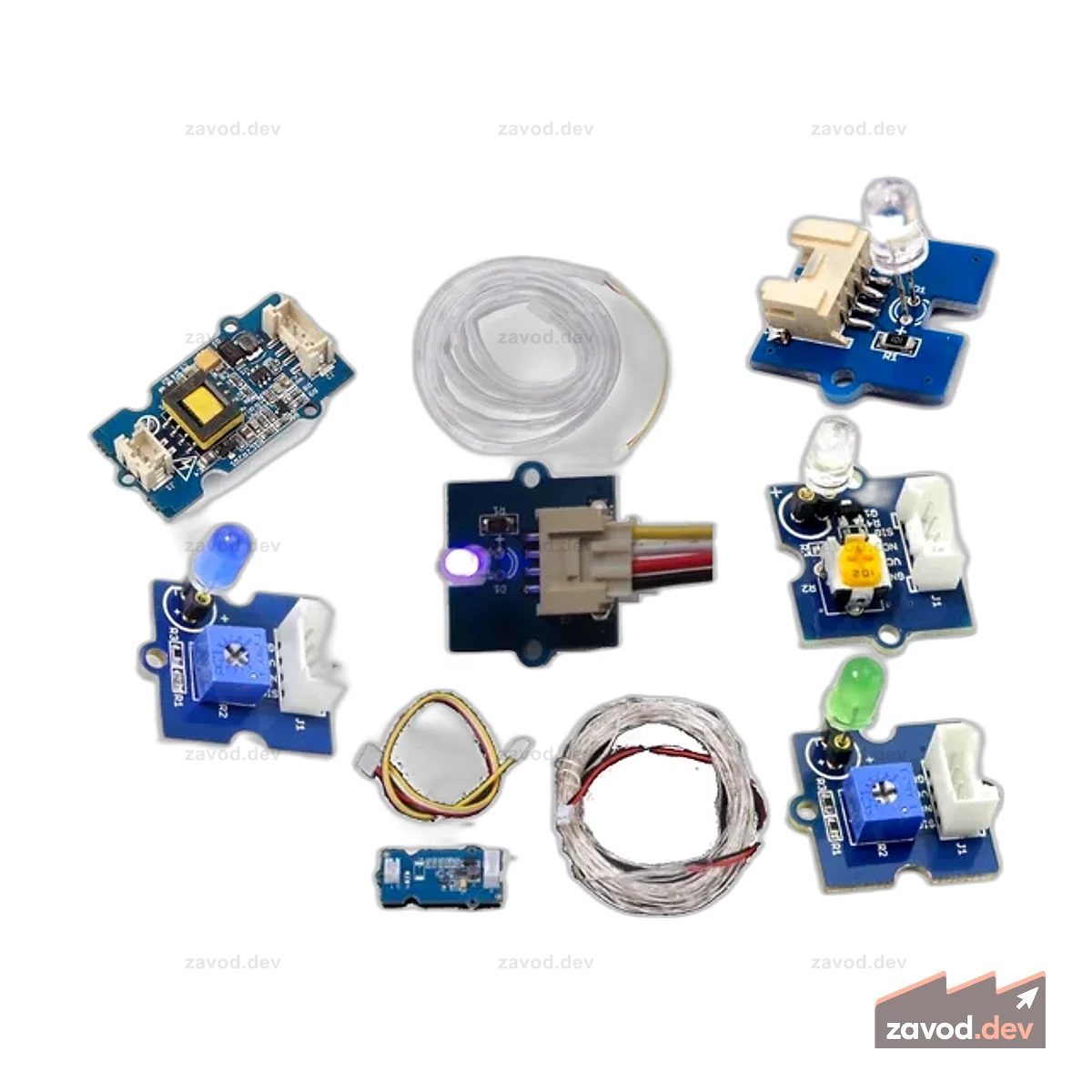 Комплект световых модулей Grove (8) для Microbit и Arduino