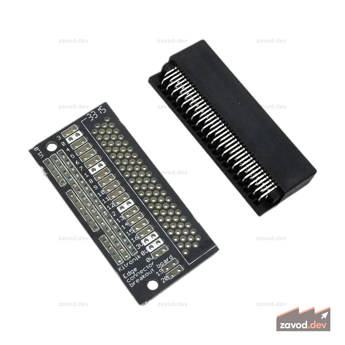 Коммутационная плата Kitronik Edge Connector для BBC micro:bit