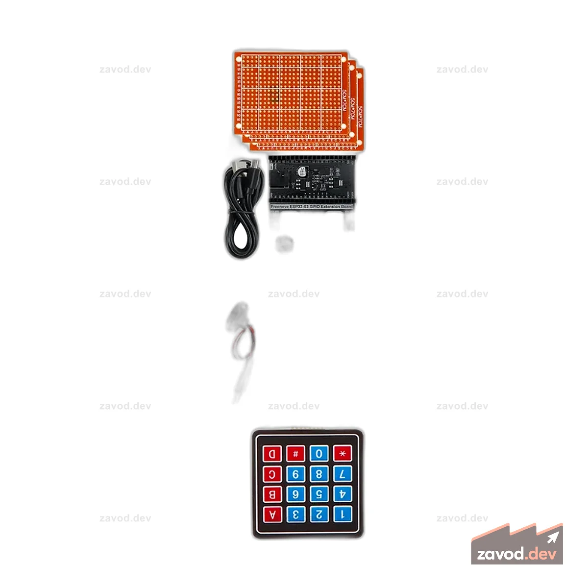 Freenove Ultimate Starter Kit для ESP32-S3 ESP32 S3 CAM-камеры Wi-Fi Bluetooth, двухъядерный 32-битный микроконтроллер 240 МГц, Python C Java, подробное руководство на 783 страницы, 243 предмета, 116 проектов