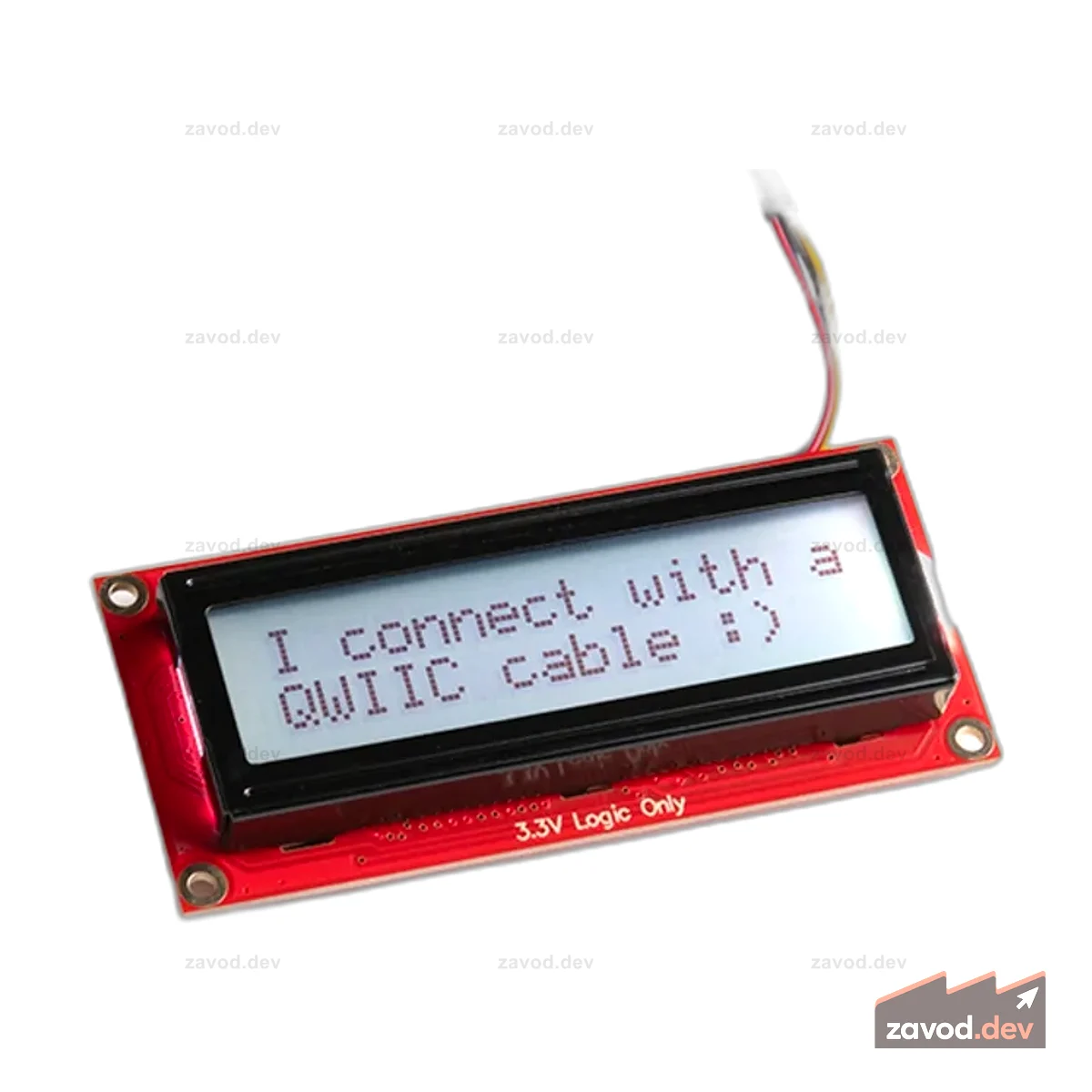 SparkFun 16x2 SerLCD - RGB подсветка (Qwiic)
