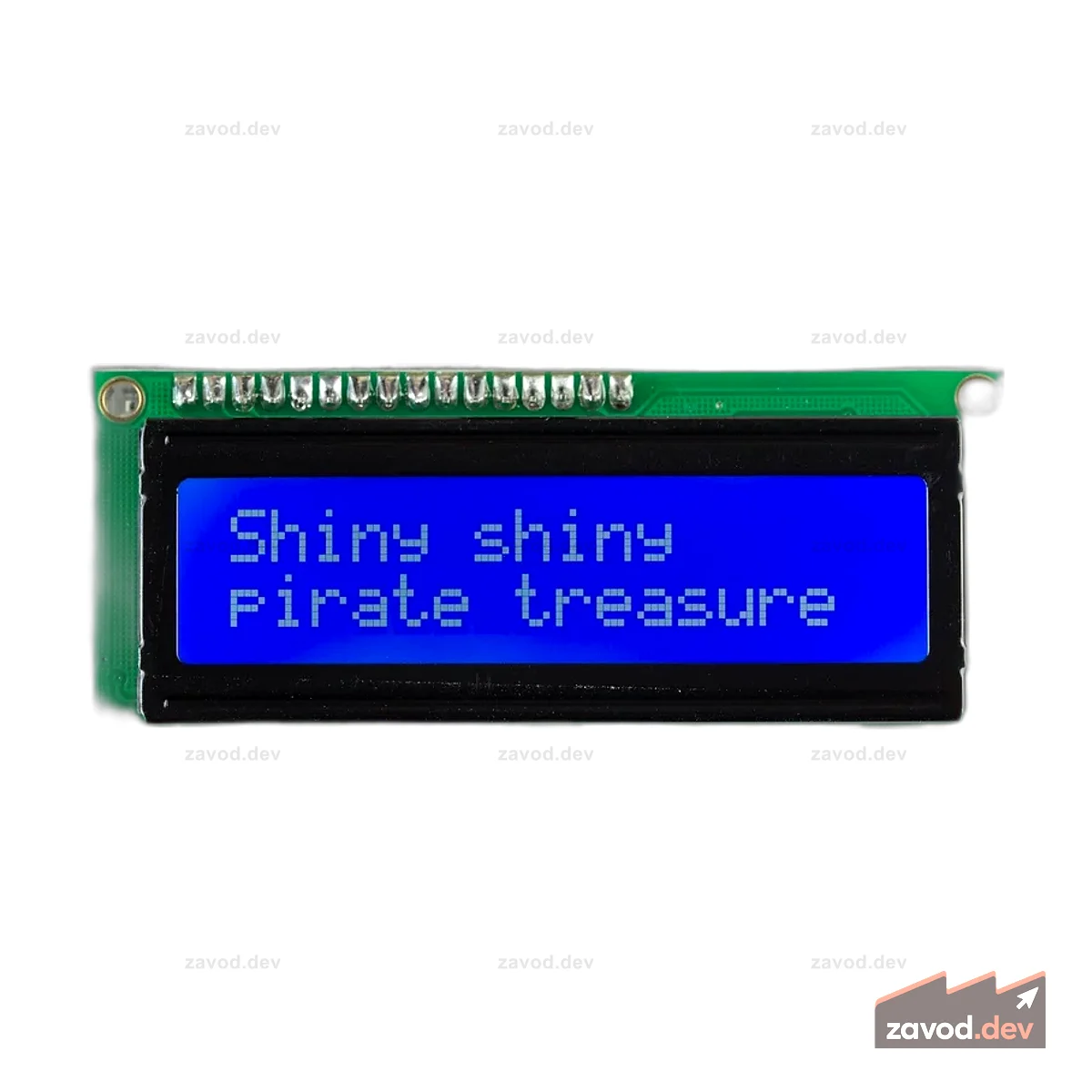 16 x 2 LCD screen