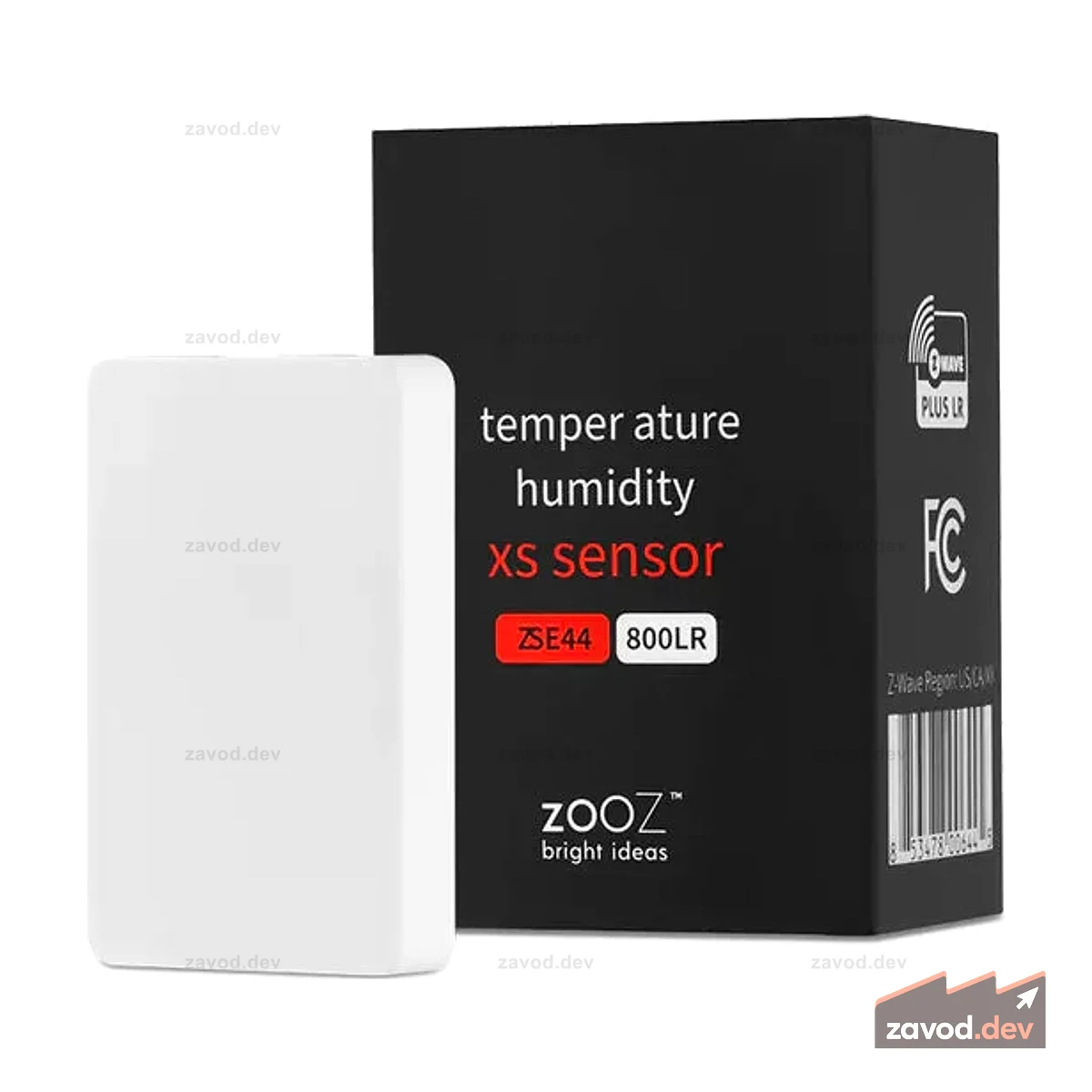Zooz 800 Series Z-Wave Long Range XS Температура/Влажность ZSE44 800LR
ФУНКЦИИ
