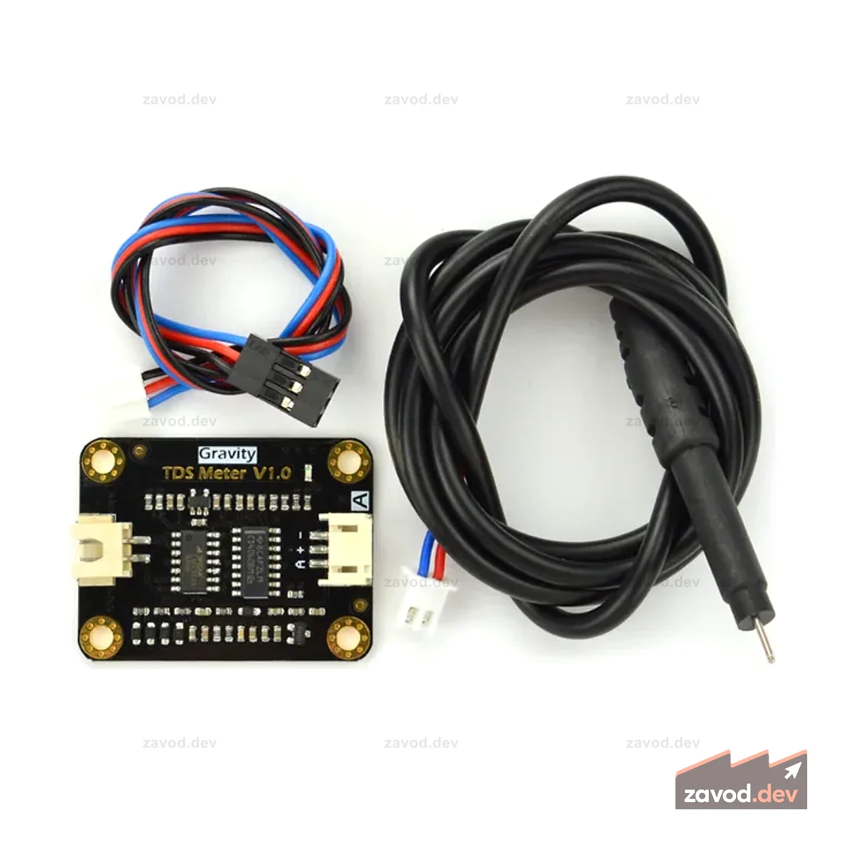DFRobot Гравитационный аналоговый датчик/измеритель качества воды TDS для Arduino