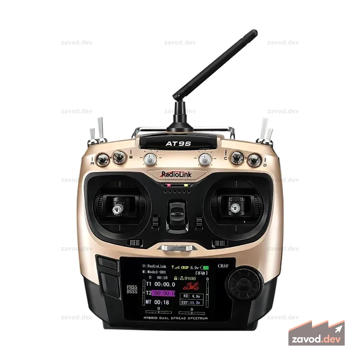 Radiolink AT9S Pro 2,4 ГГц 12-канальный RC-передатчик