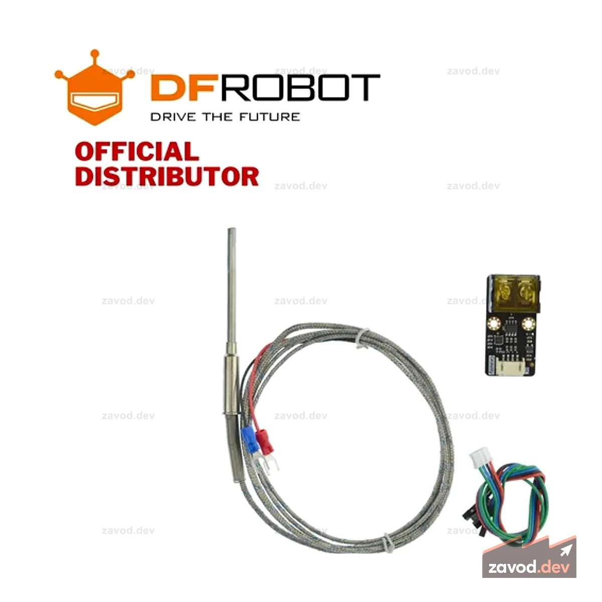 DFRobot Gravity: Датчик высокой температуры I2C (тип K, 800 ℃) | DFR0558