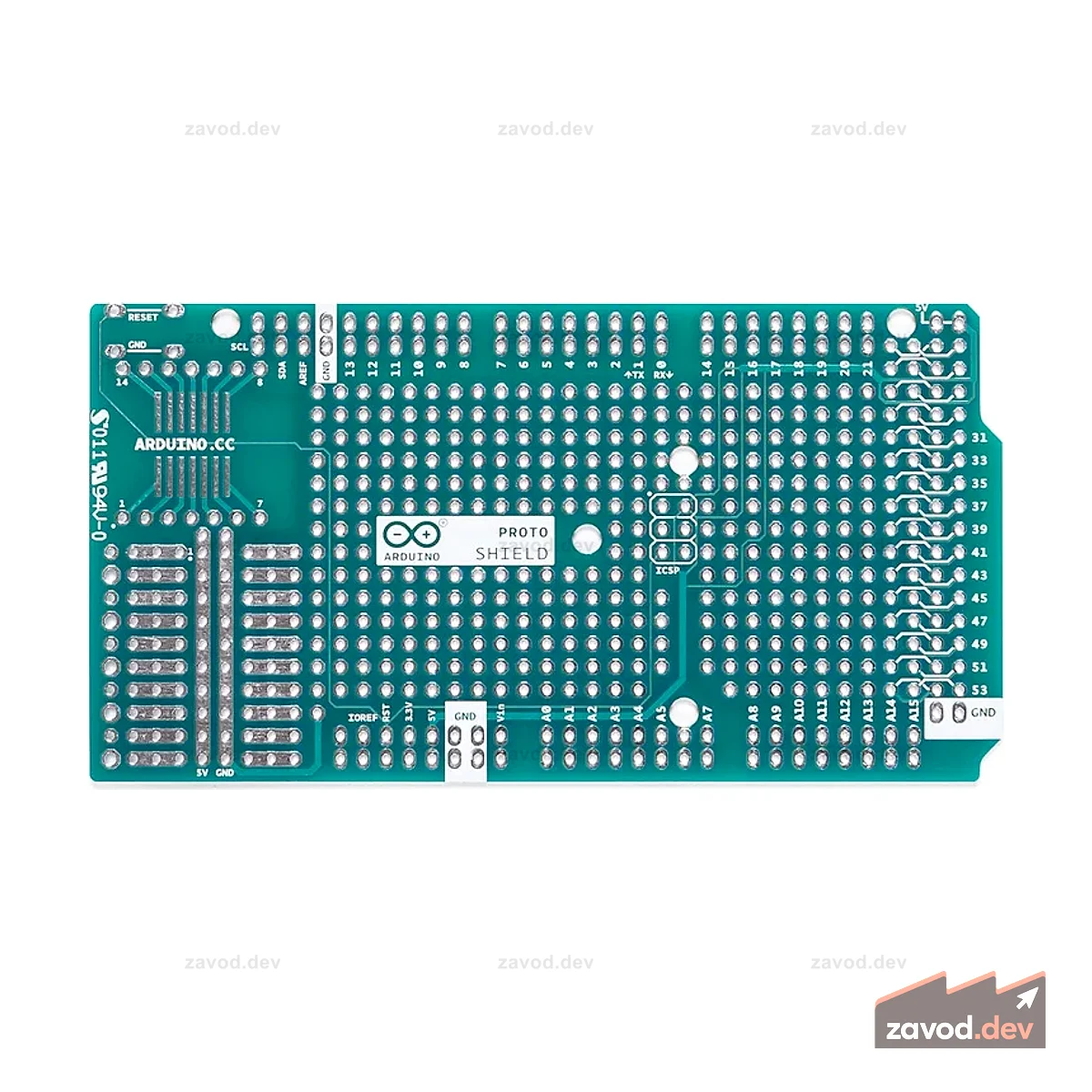 Arduino Mega Proto Shield Rev3 (Печатная плата)