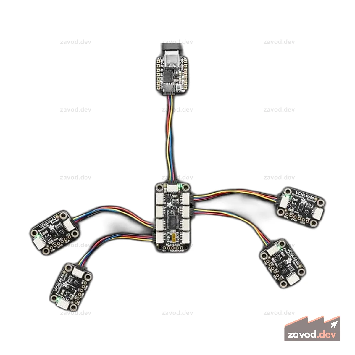 Adafruit PCA9548 8-канальный мультиплексор STEMMA QT/Qwiic I2C