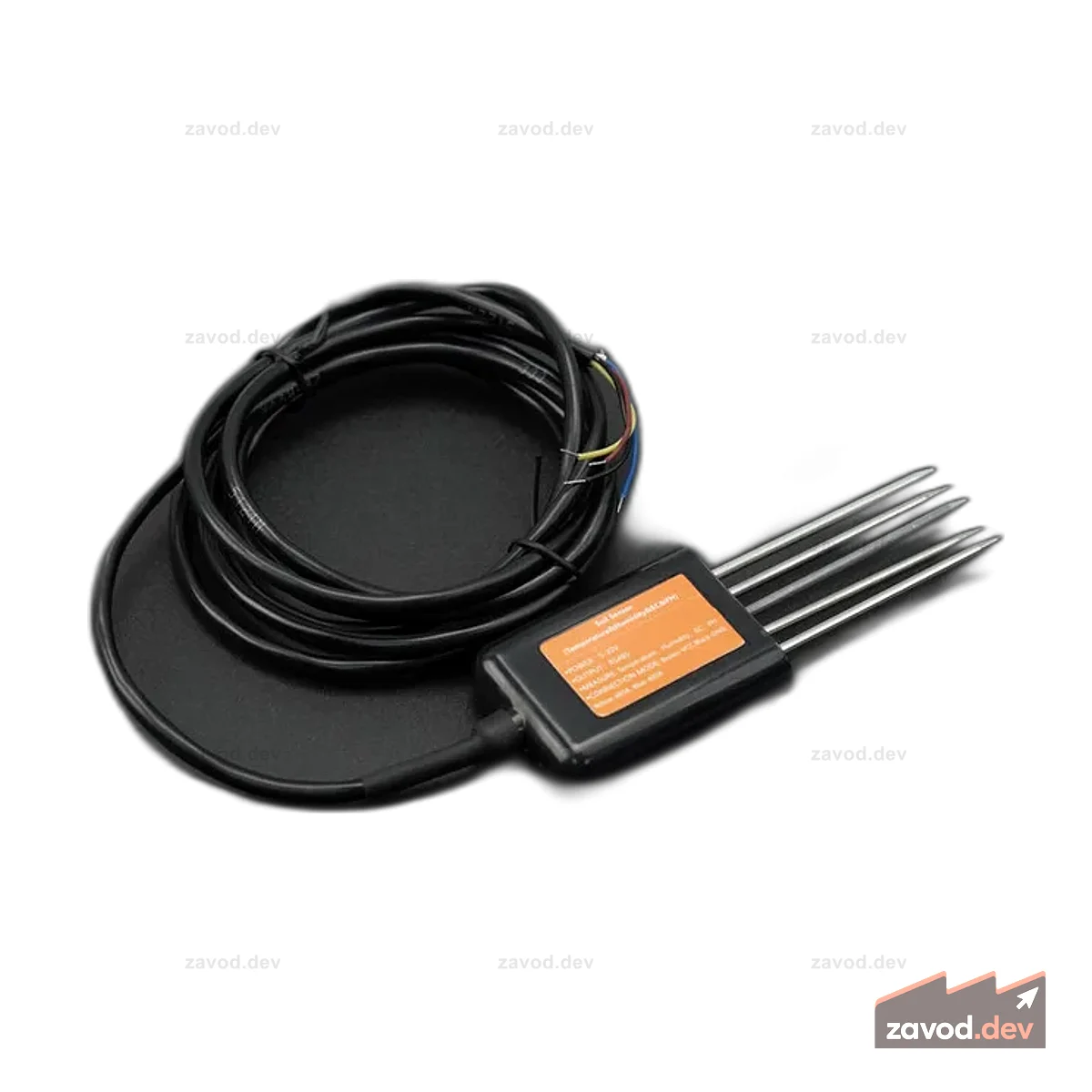 MODBUS-RTU RS485 Датчик влажности почвы, температуры, pH и EC 4-в-1