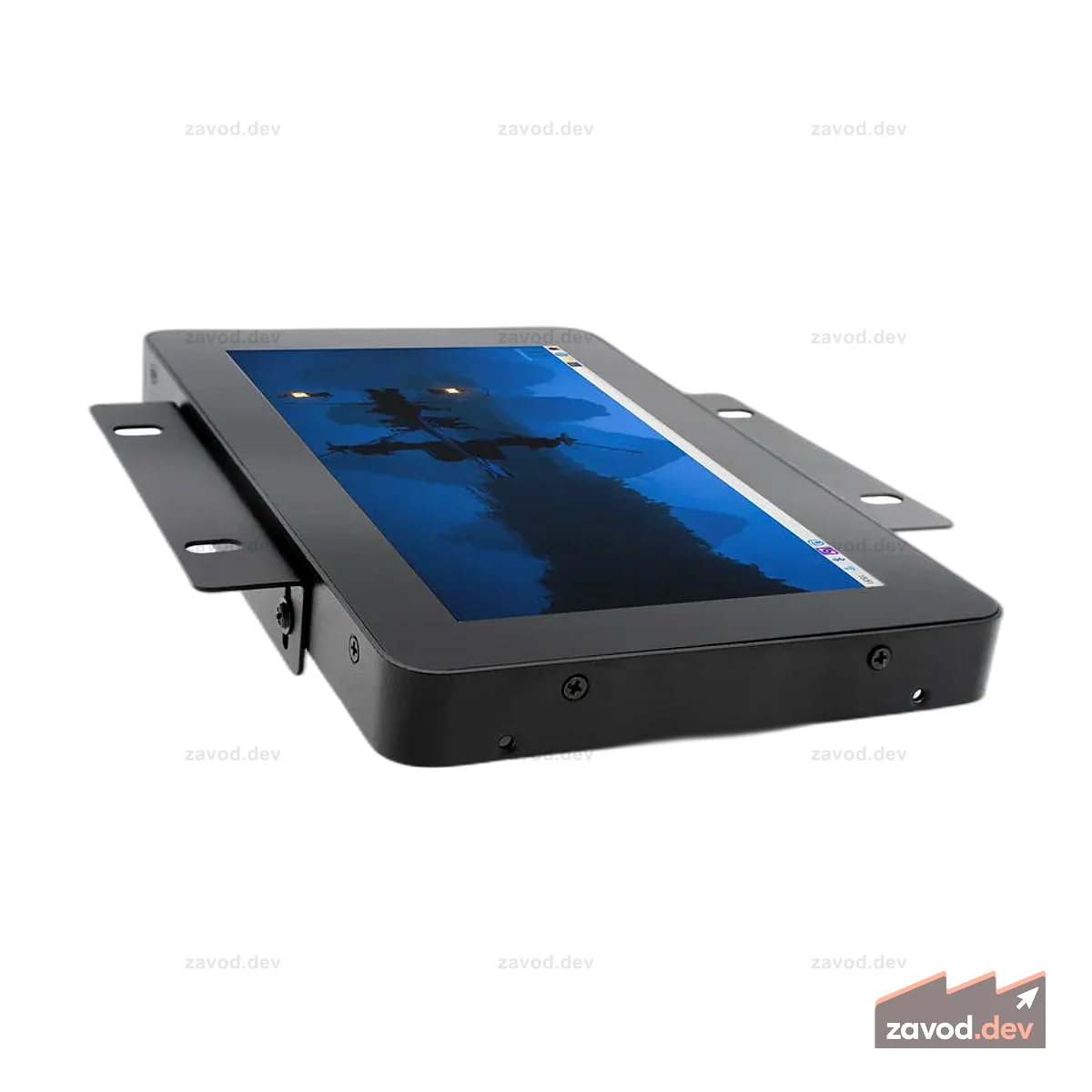 KKSB Чехол для крепления на панель для Raspberry Pi 5 Touch Display 2