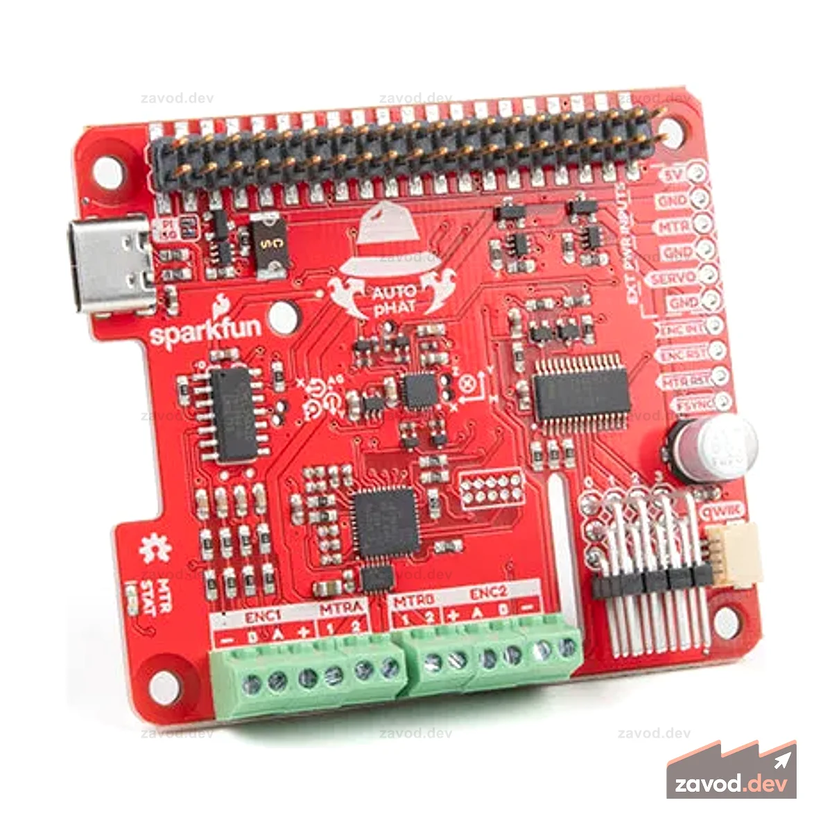 SparkFun Auto pHAT для Raspberry Pi
