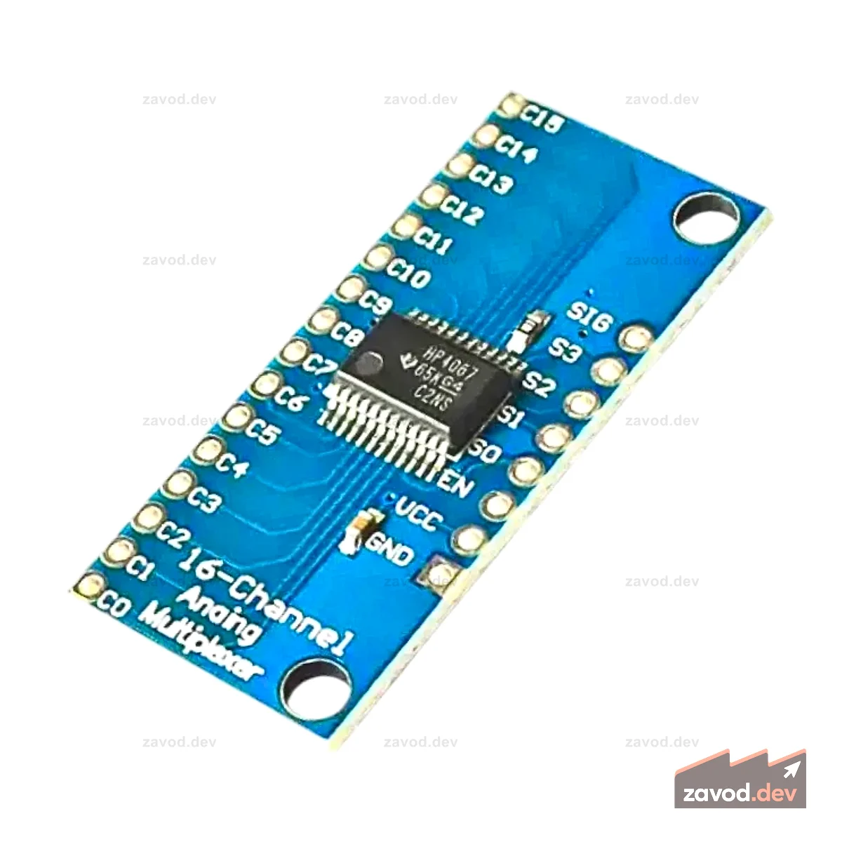 CD74HC4067 16-канальный коммутационный модуль аналогового мультиплексора