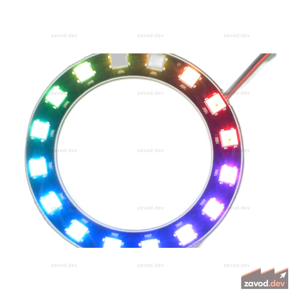 WS2812-16 Светодиодная кольцевая лампа RGB